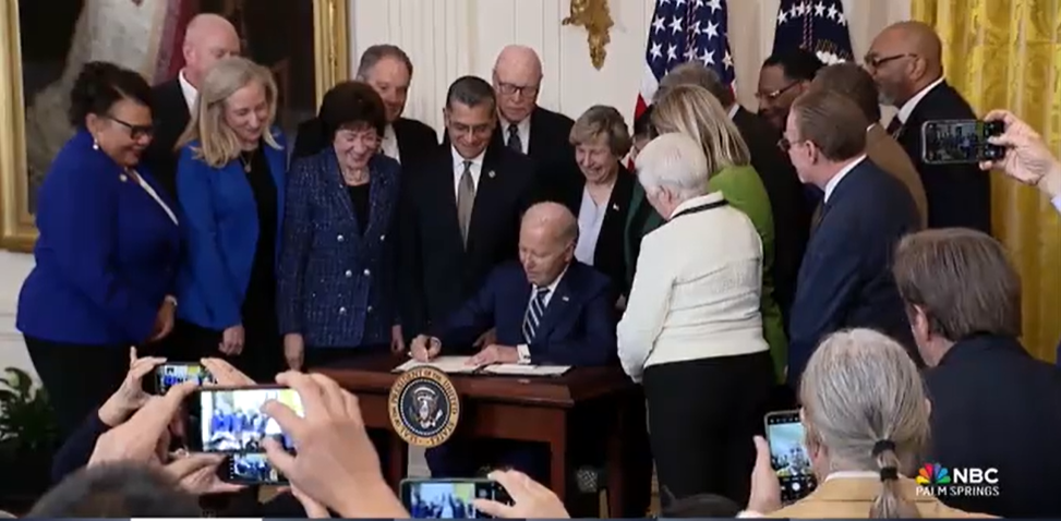 Biden Signs Law To Increase Social Security Payments For Public Sector