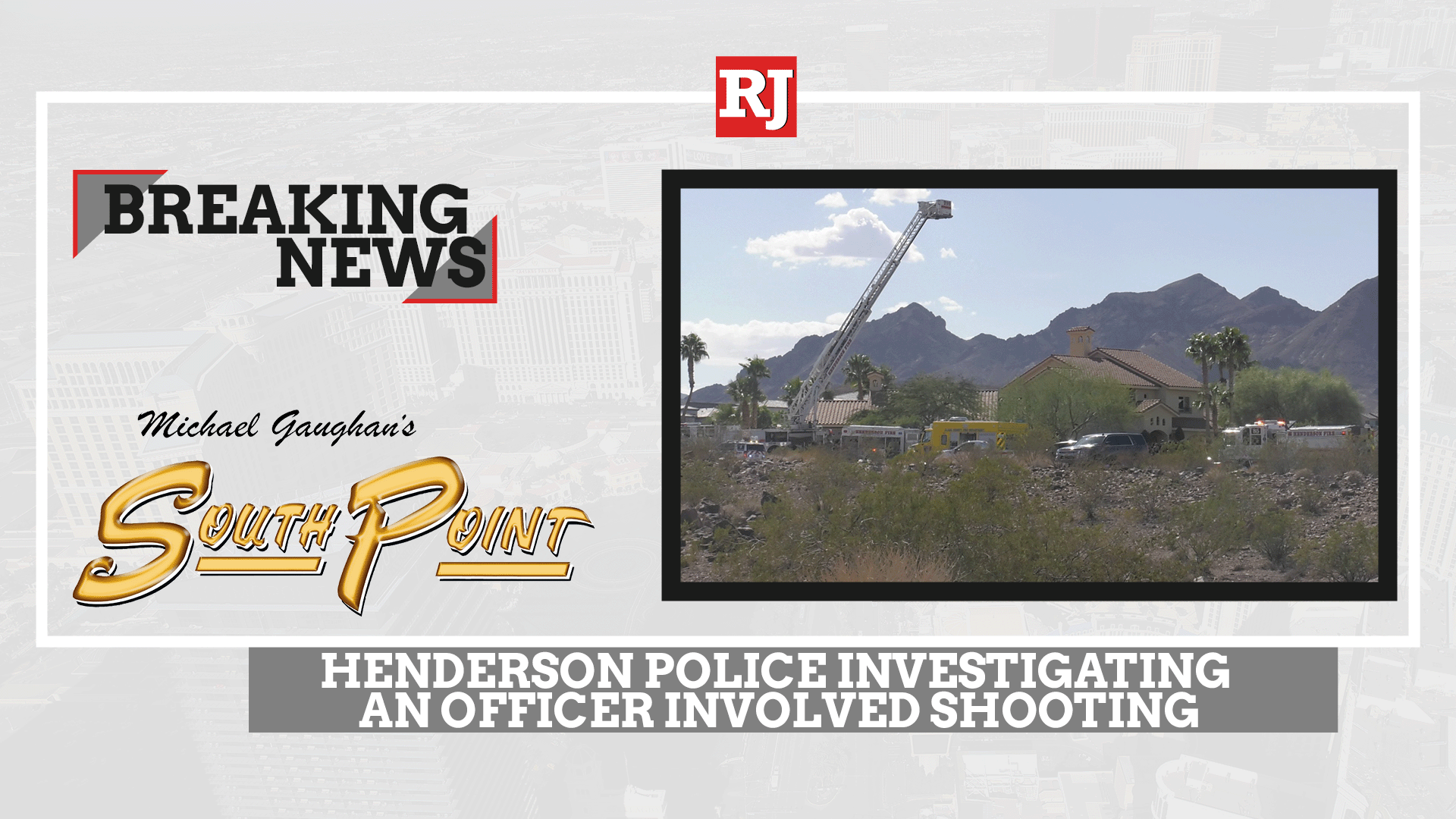 Henderson Police Investigate Officer Involved Shooting