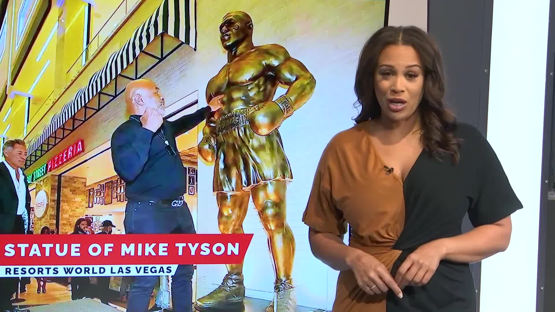Mike Tyson Honored with Statue at Resorts World