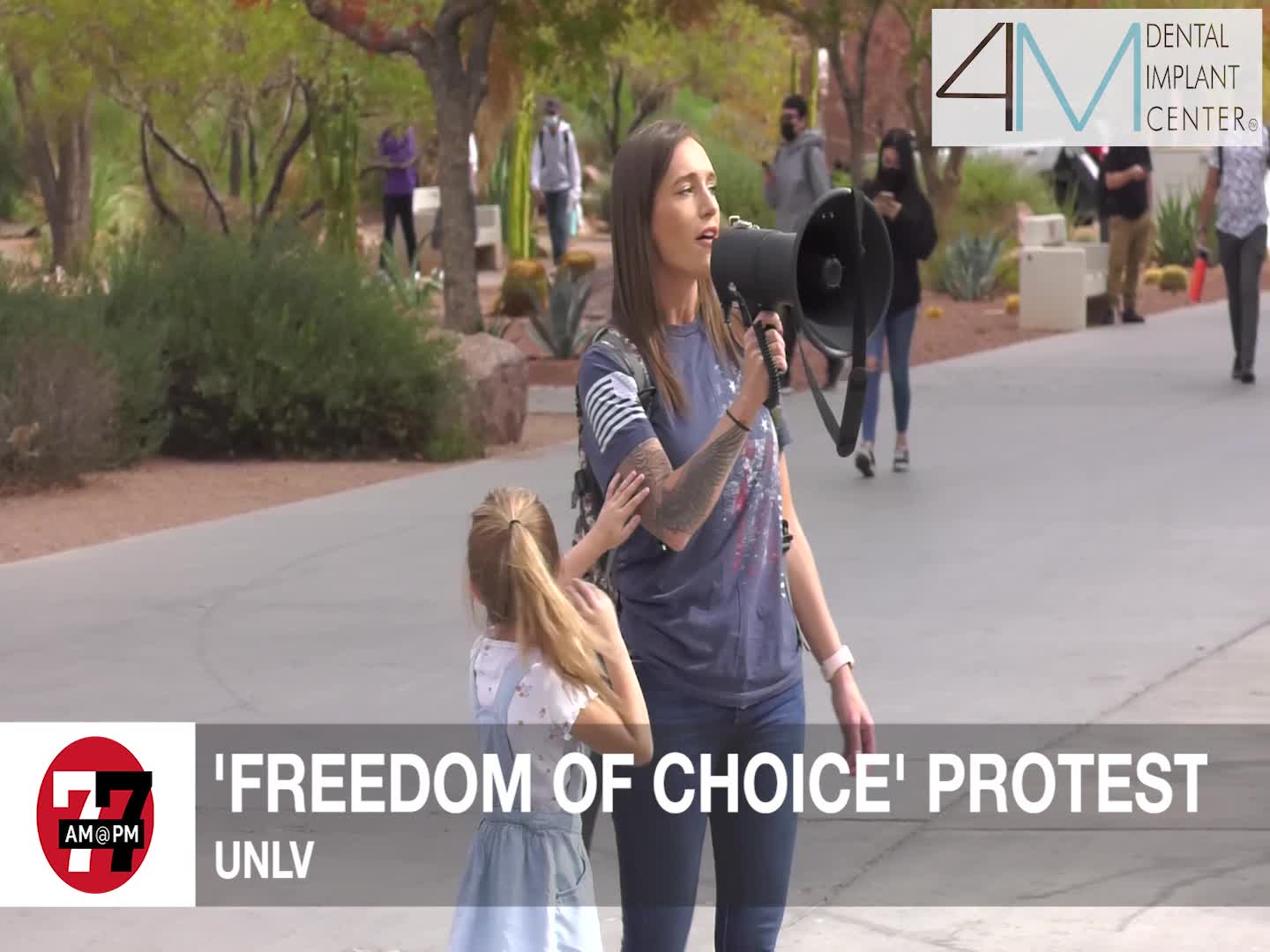 7@7PM ‘Freedom of Choice” Protest at UNLV