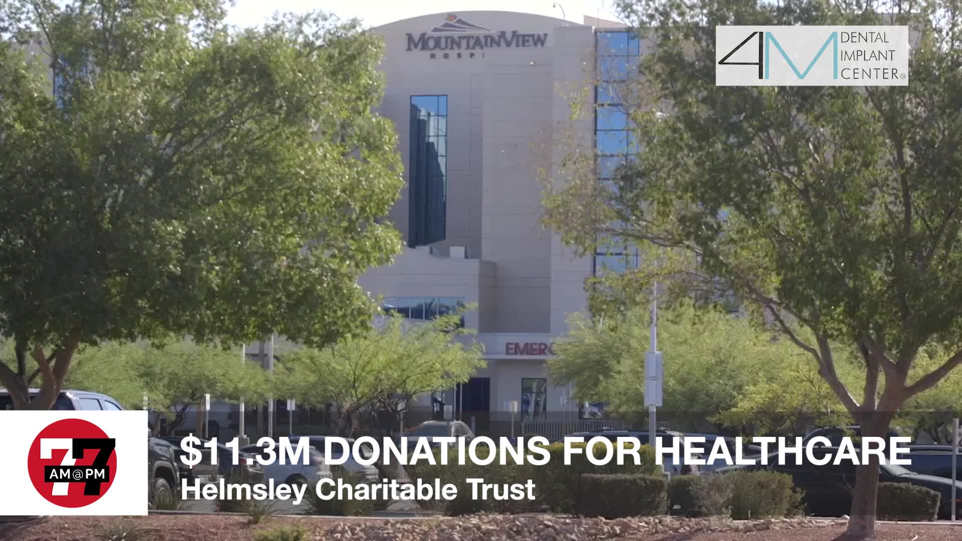 11.3 Million Dollar Donation for Healthcare