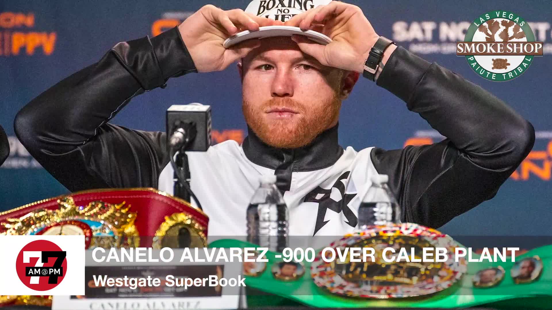 Canelo Alvarez -900 Over Caleb Plant