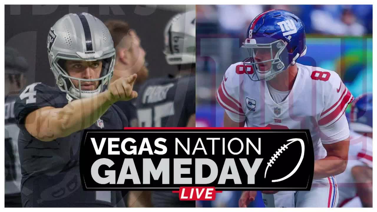 Vegas Nation Gameday Live: Raiders ready to take on the Giants after tragic week