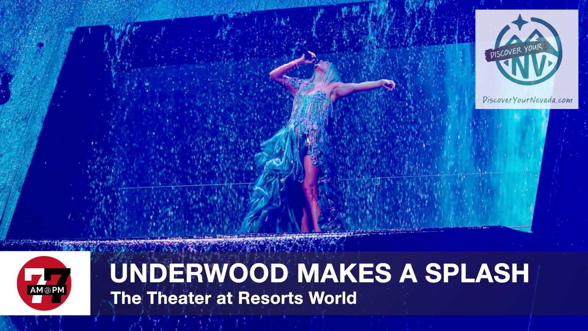 Carrie Underwood Makes a Splash at Resorts World