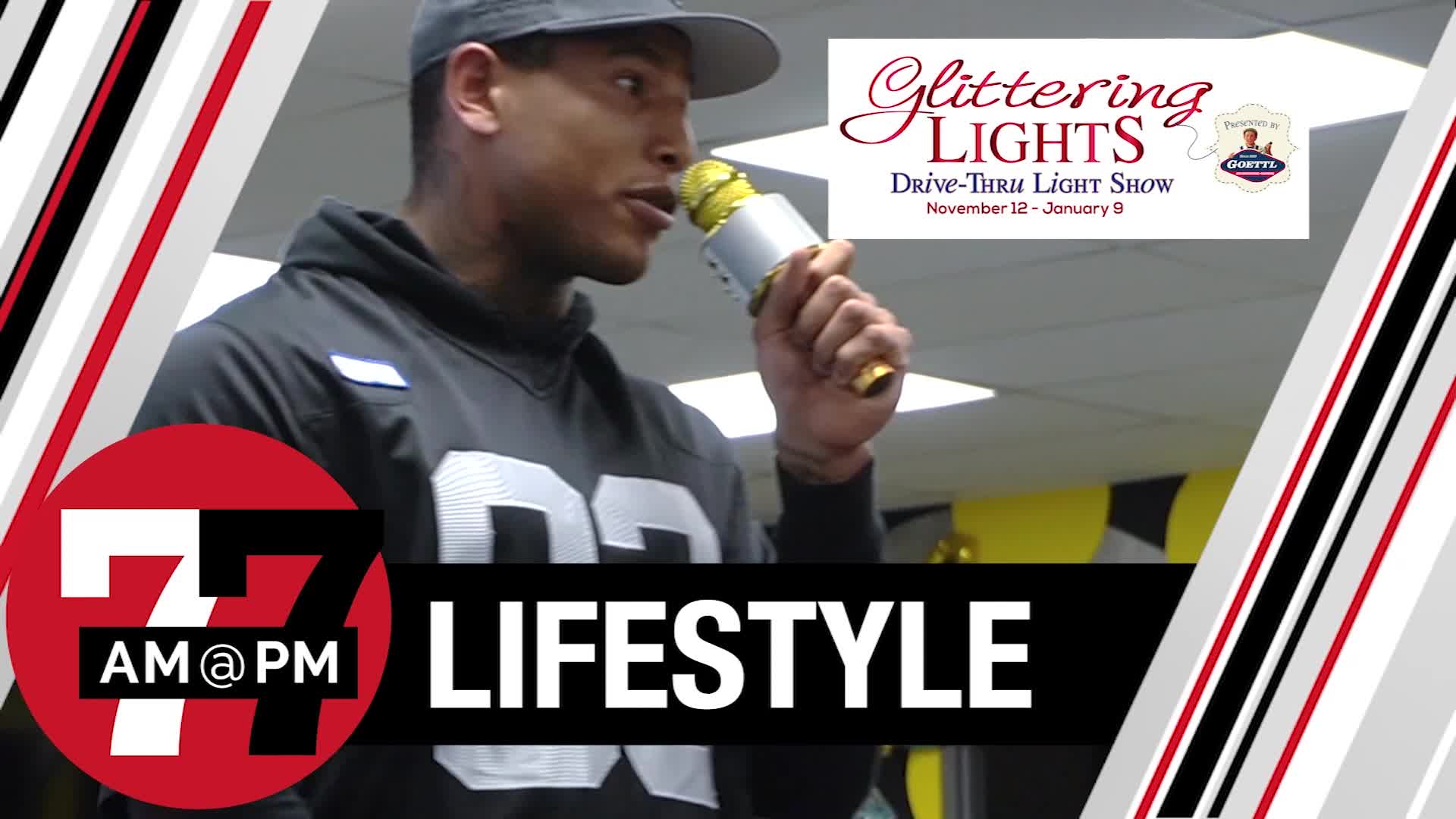 7@7PM Las Vegas Raiders Players Rapping to Inspire and Change Change