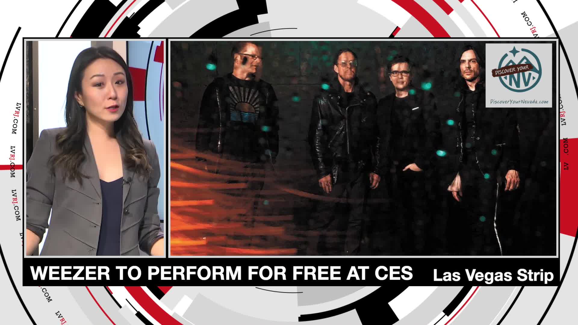 7@7PM Weezer To Perform At CES
