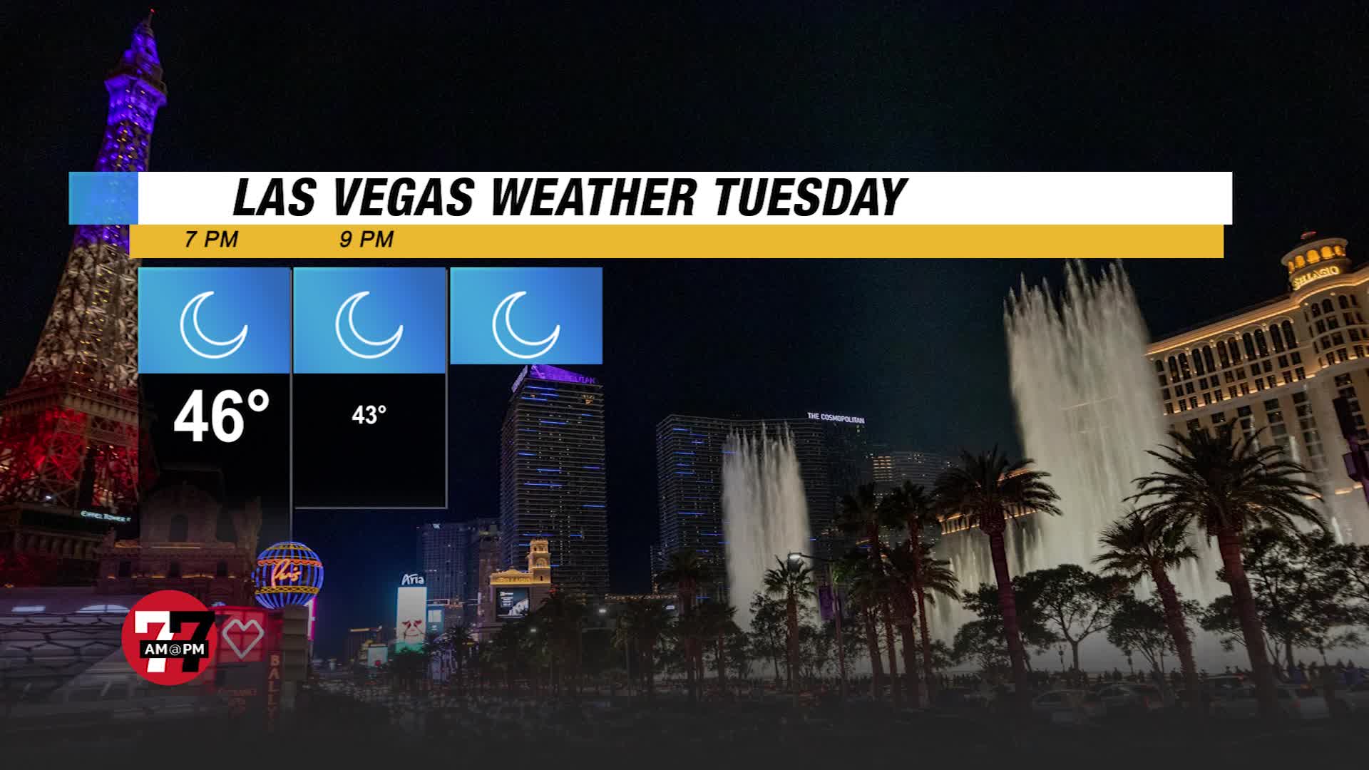 7@7PM Las Vegas Weather
