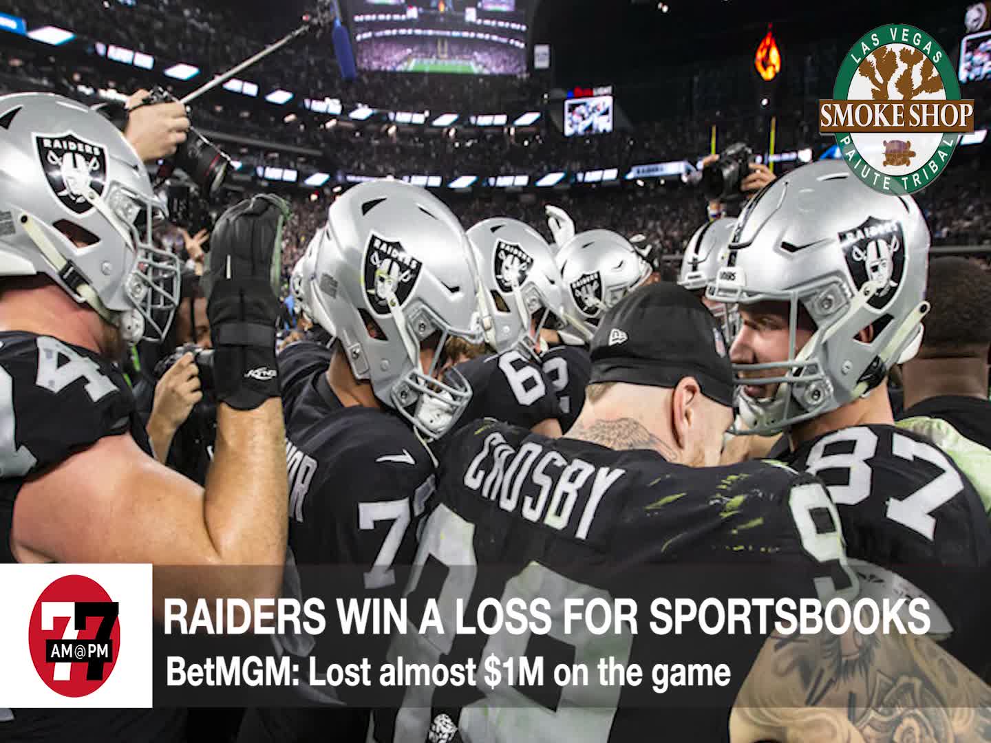Raiders Win a Loss for Sportsbooks