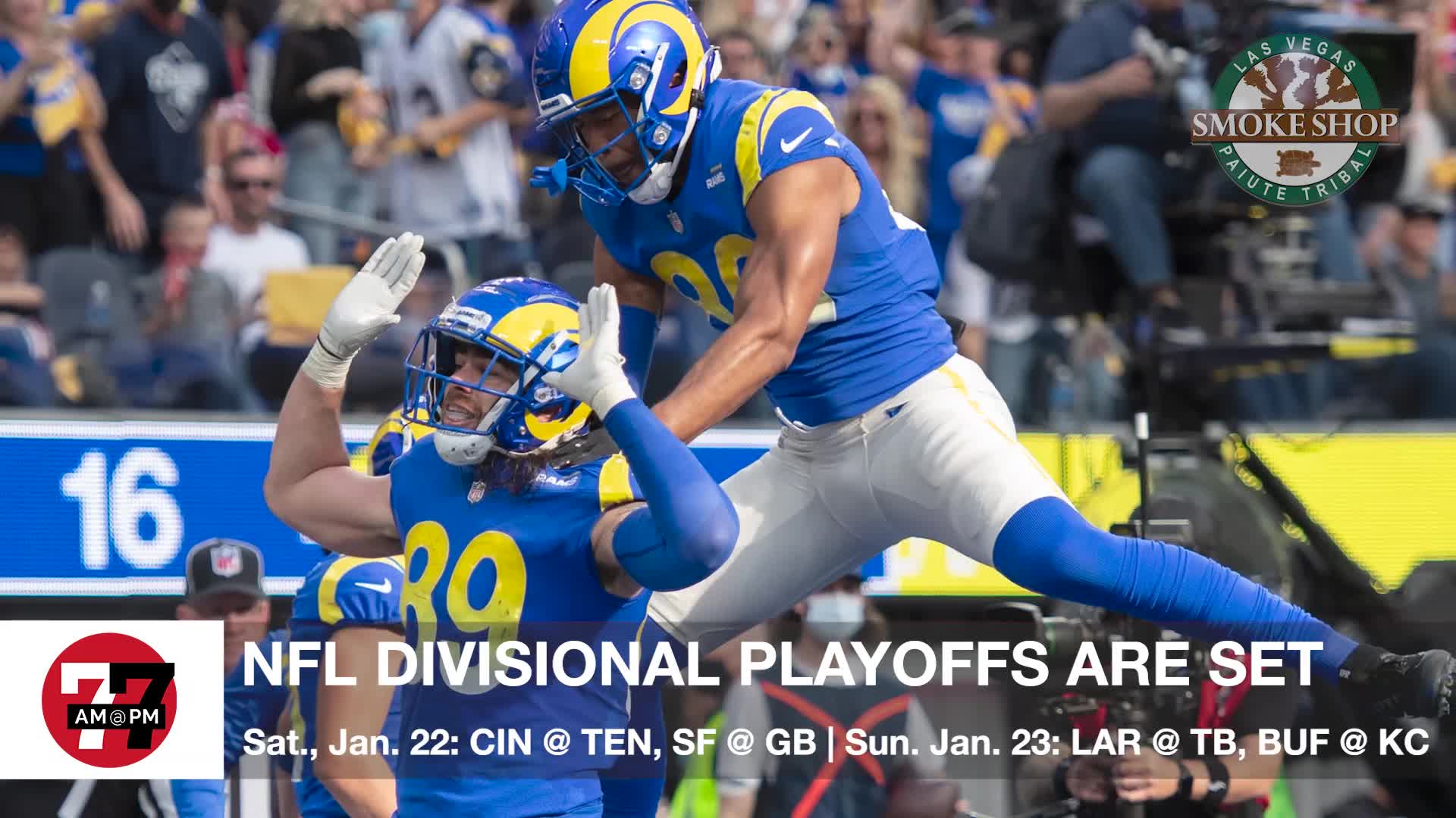 7@7PM NFL Divisional Playoffs are Set
