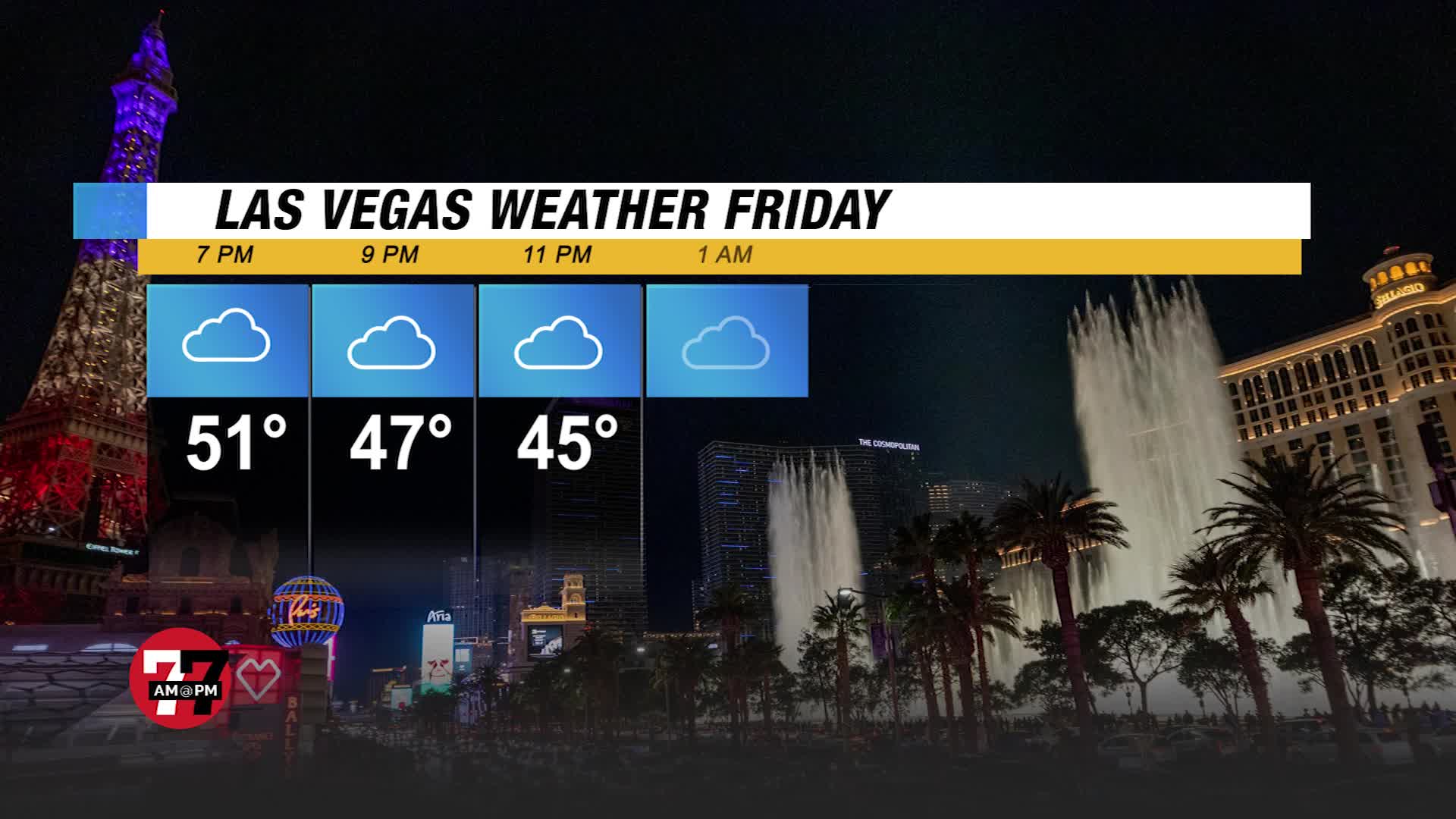 7@7PM Las Vegas Weather