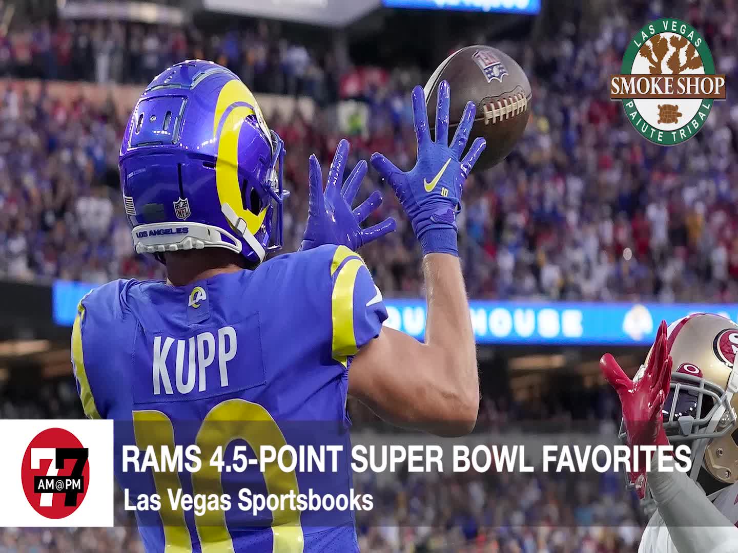 7@7PM Rams 4.5-Point Super Bowl Favorites