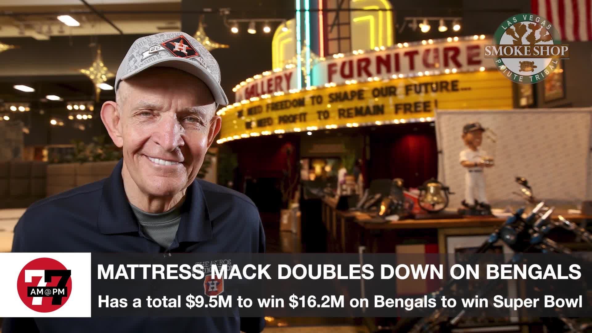 7@7PM Mattress Mack Is Doubling Down On The Bengals