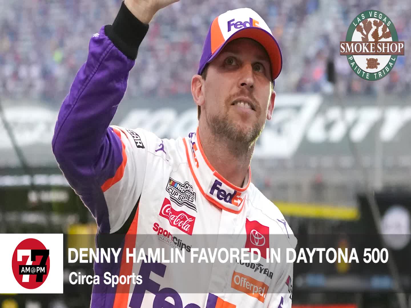 Denny Hamlin Favored in Daytona 500