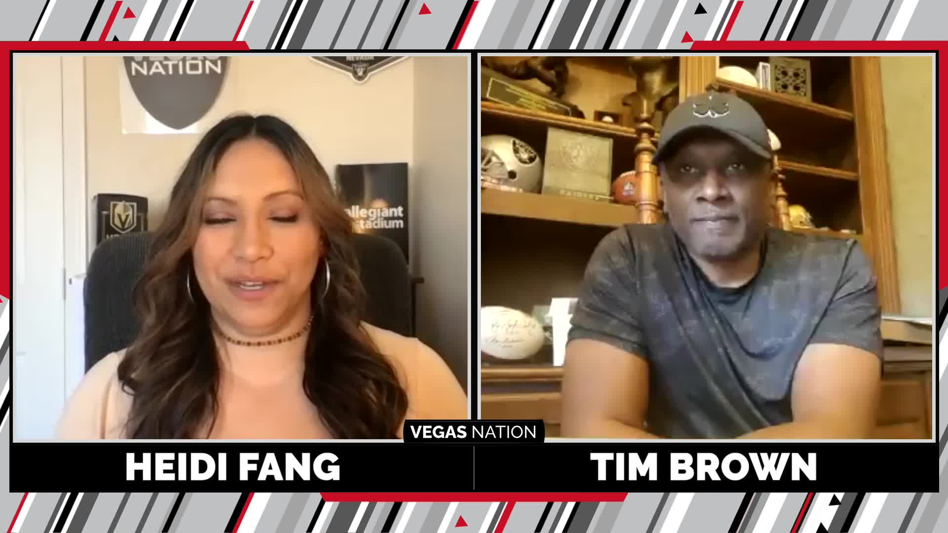 Tim Brown talks Cliff Branch to the Hall of Fame, McDaniels offense