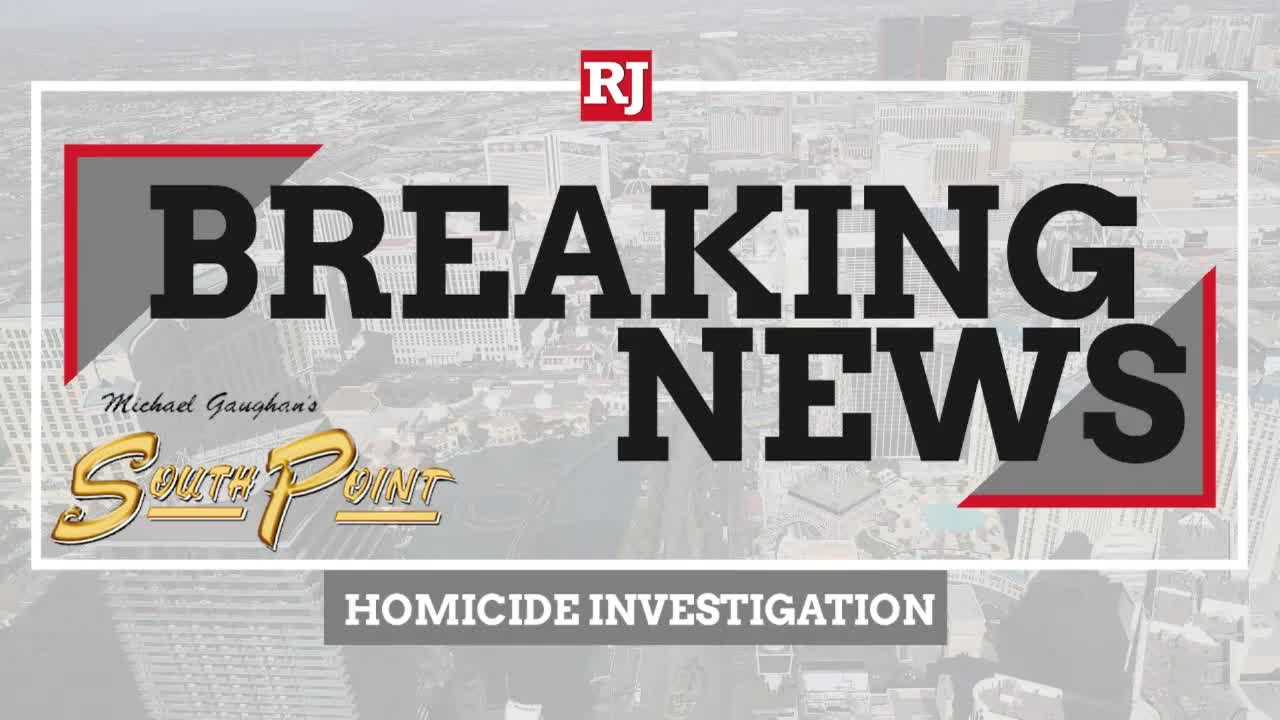 Las Vegas police investigate homicide