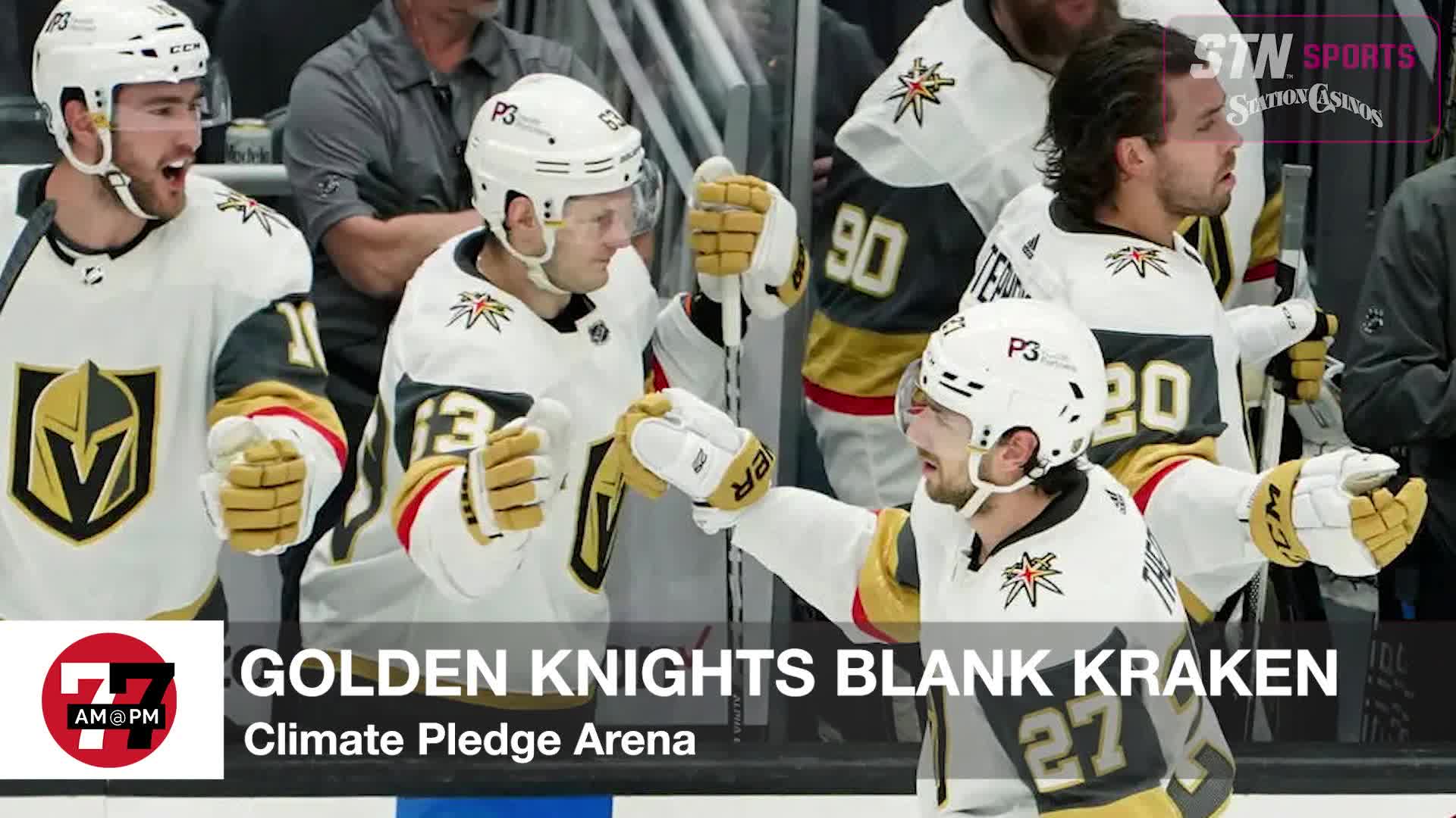 Golden Knights Blank Kraken