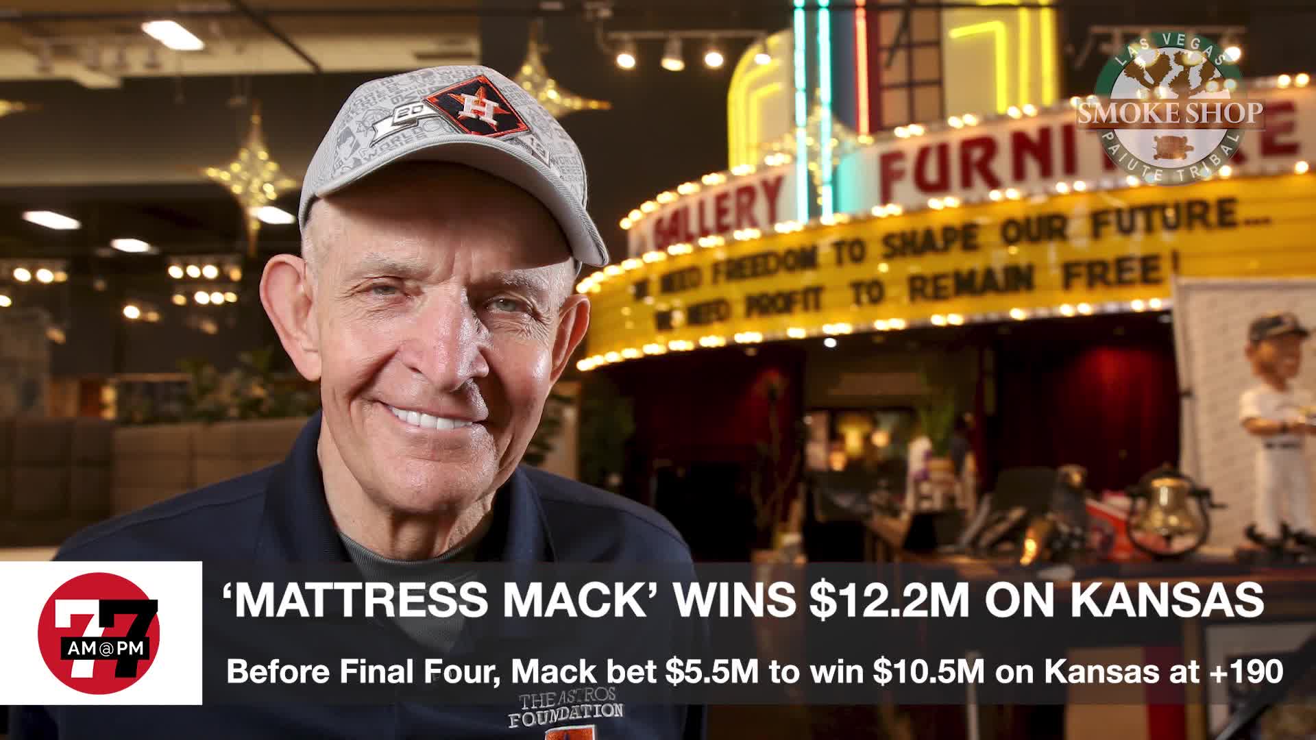 Mattress Mack Wins with Kansas Bet