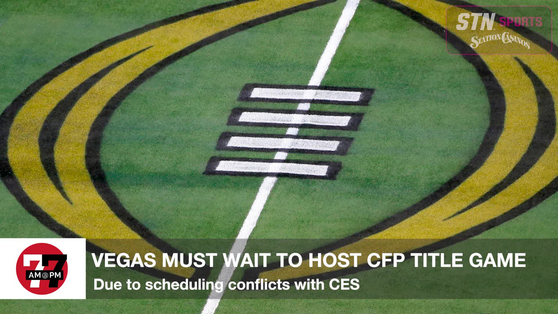 Vegas Must Wait to Host CFP Title Game