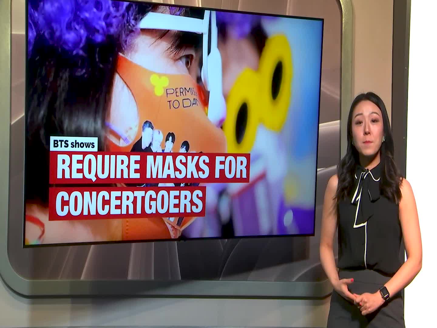 BTS Concerts: Mask Required