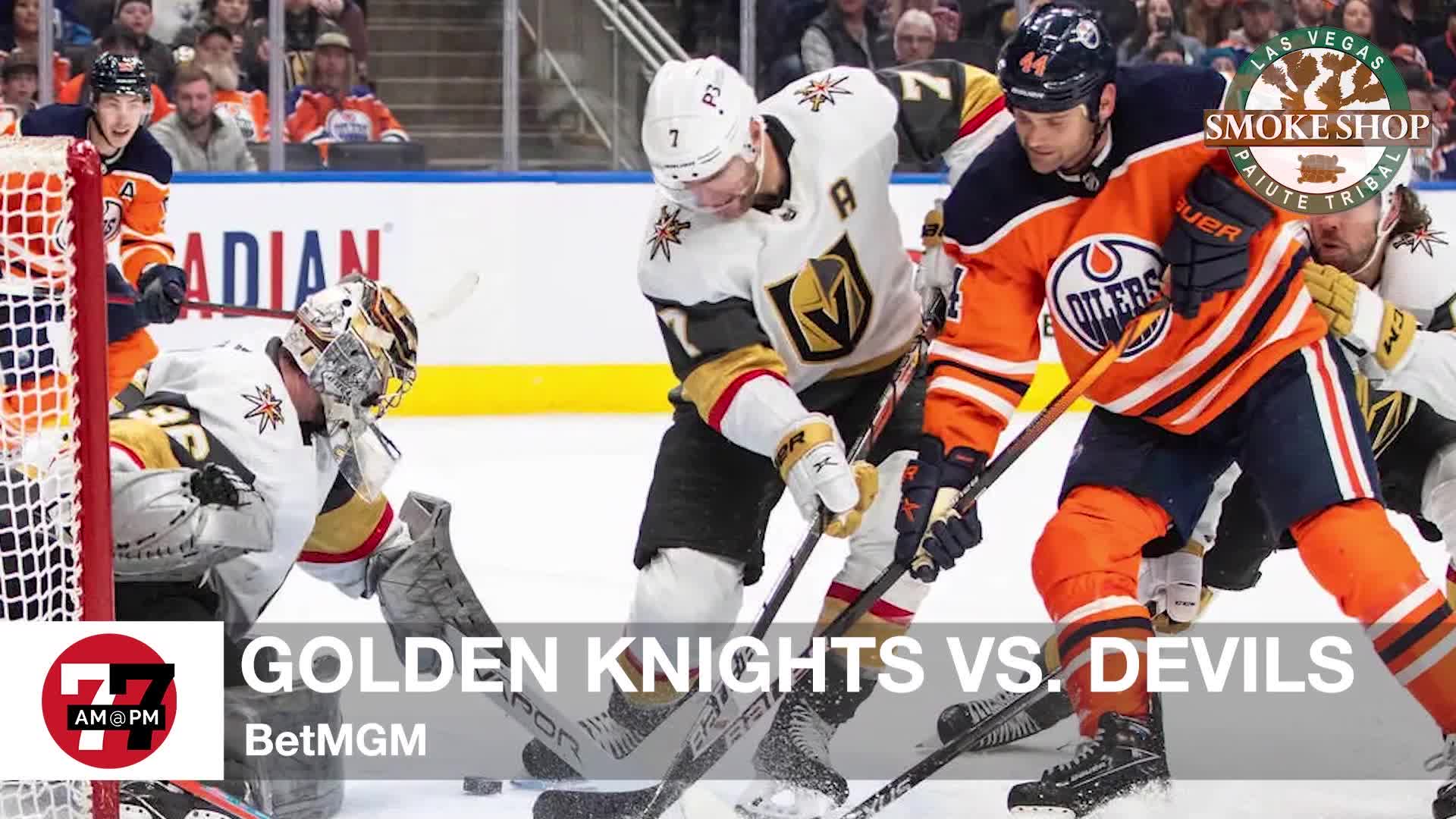 Golden Knights vs Devils Odds