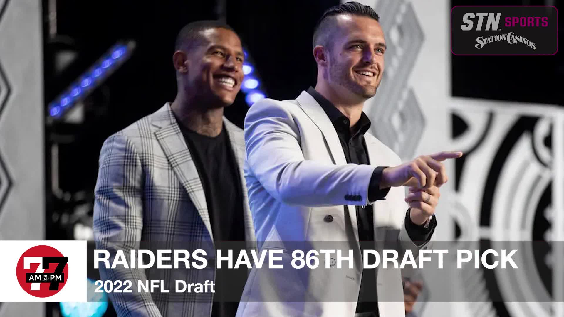 Raiders Have 86th Draft Pick