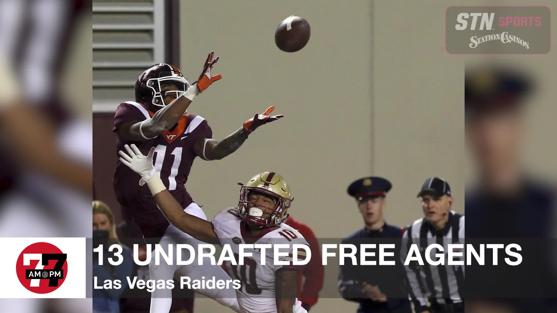 Raiders sign Undrafted Free Agents