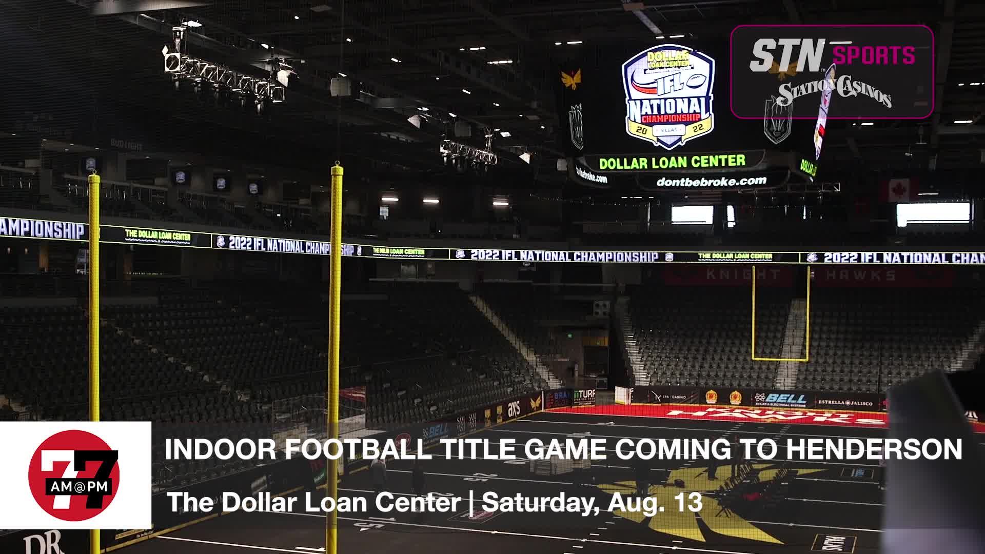 Indoor football title game coming to Henderson