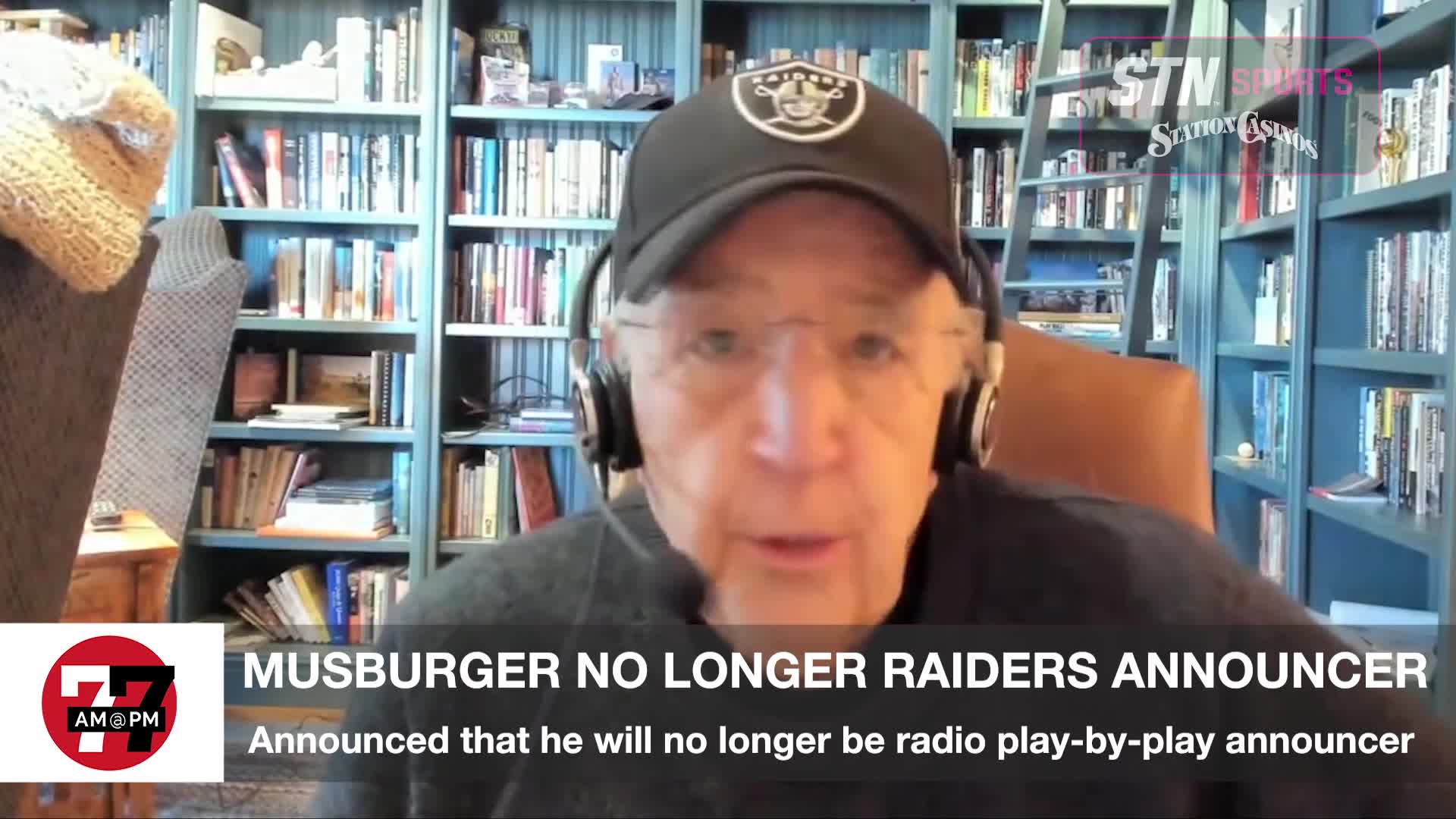 Musburger no longer Raiders announcer