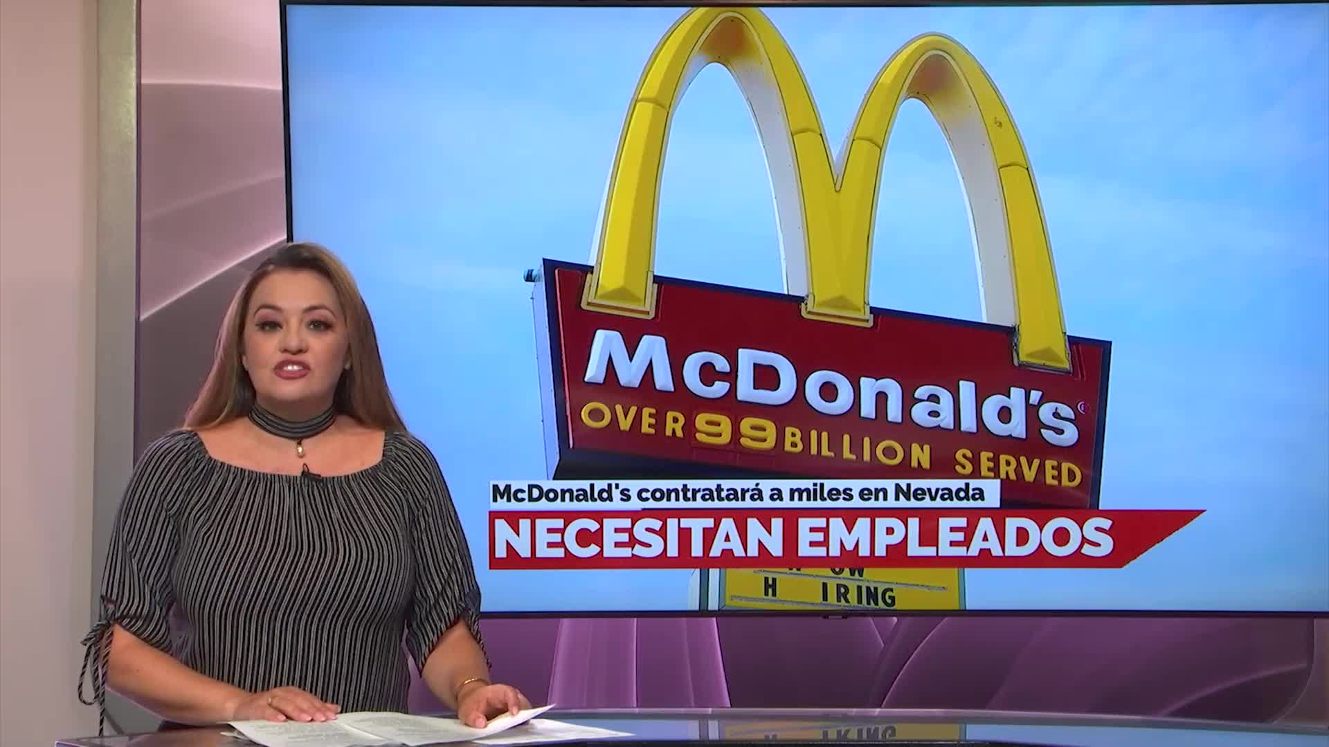McDonald's contrata a miles de empleados