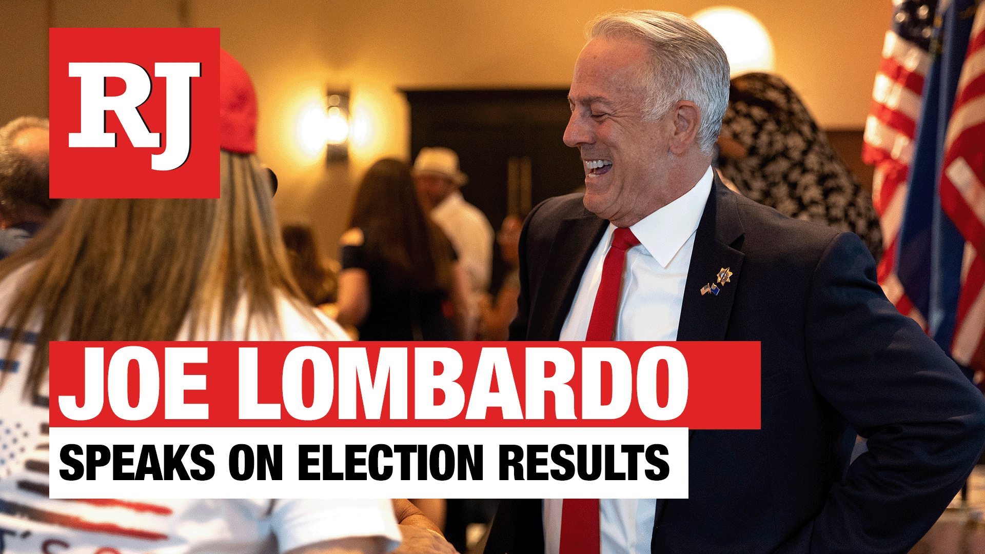 Joe Lombardo speaks on election results