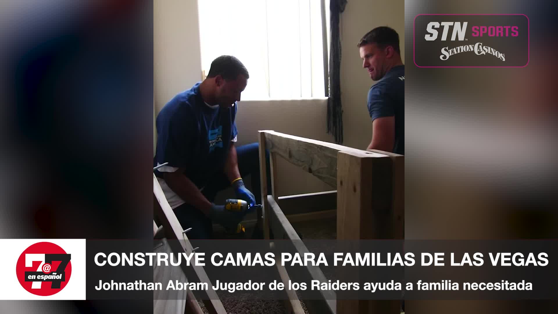 Jugador de los Raiders ayuda a familia a través de fundación ‘Jonathan’s Journey for Better’