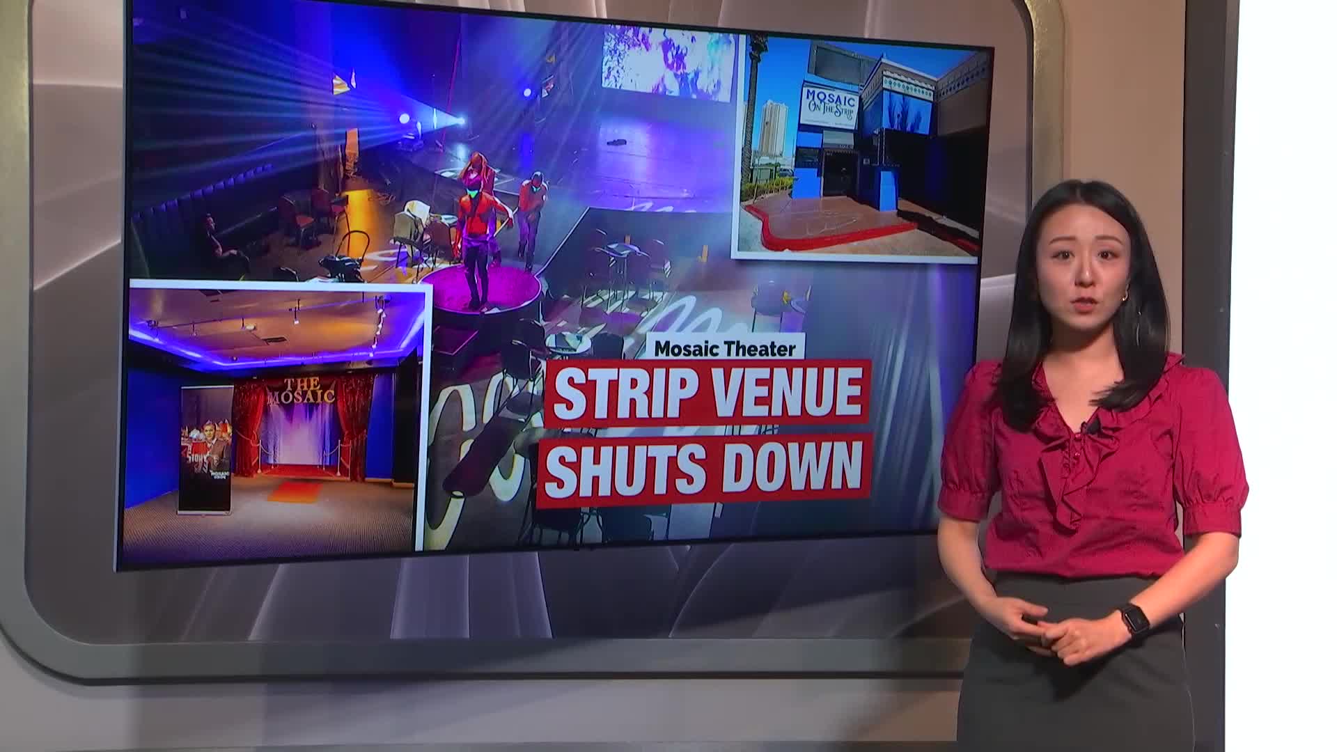 Strip Venue 'Mosaic' Shuts Down