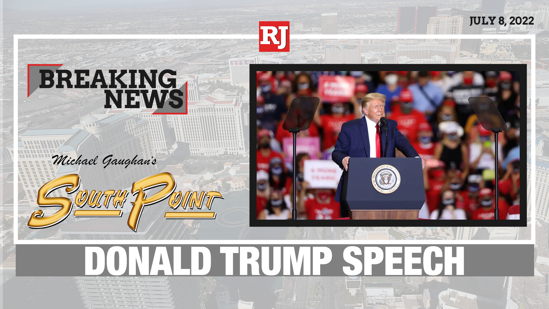 Donald Trump Speaks at Las Vegas Event