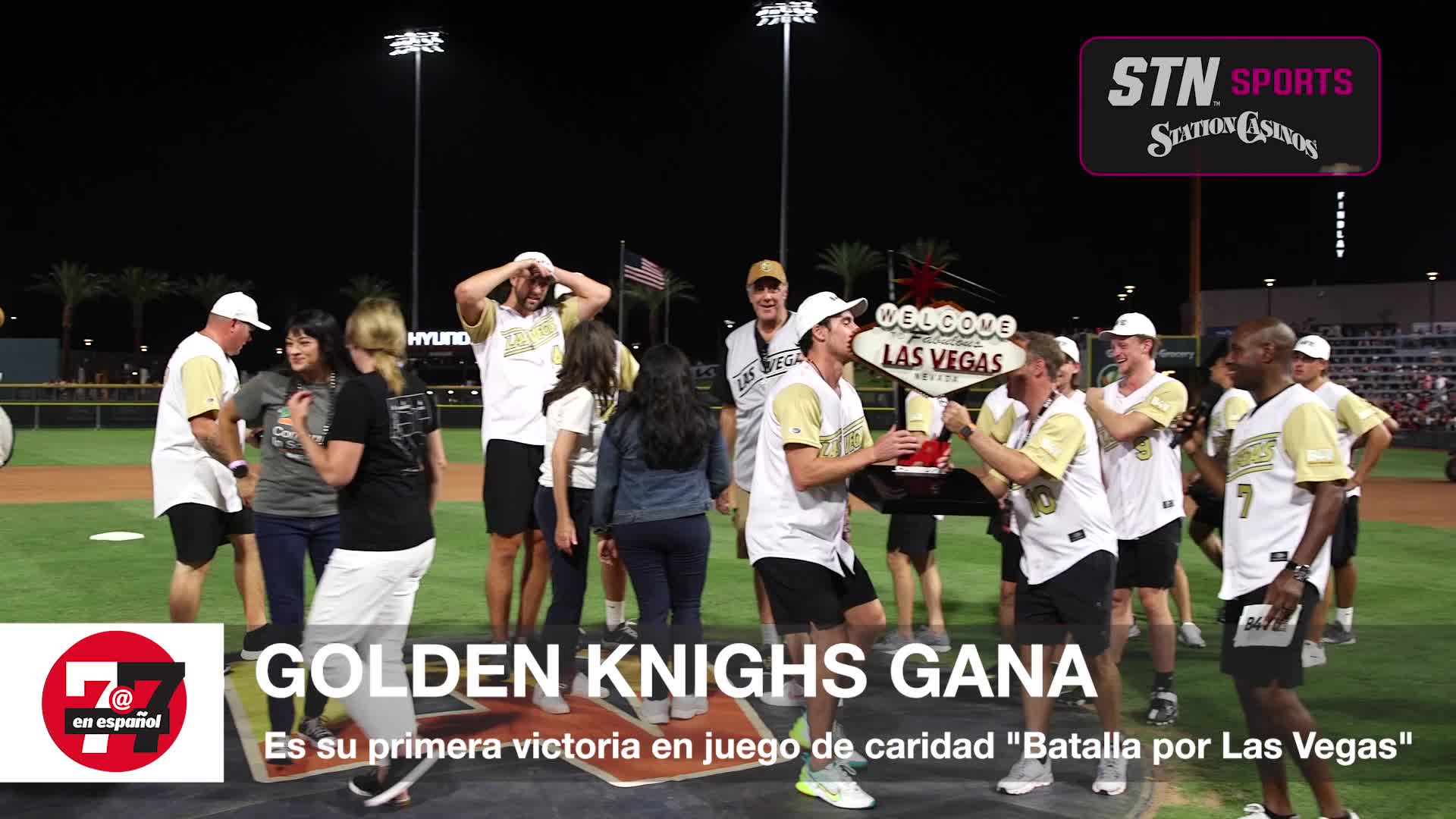 Golden Knights derrota a Raiders en Las Vegas