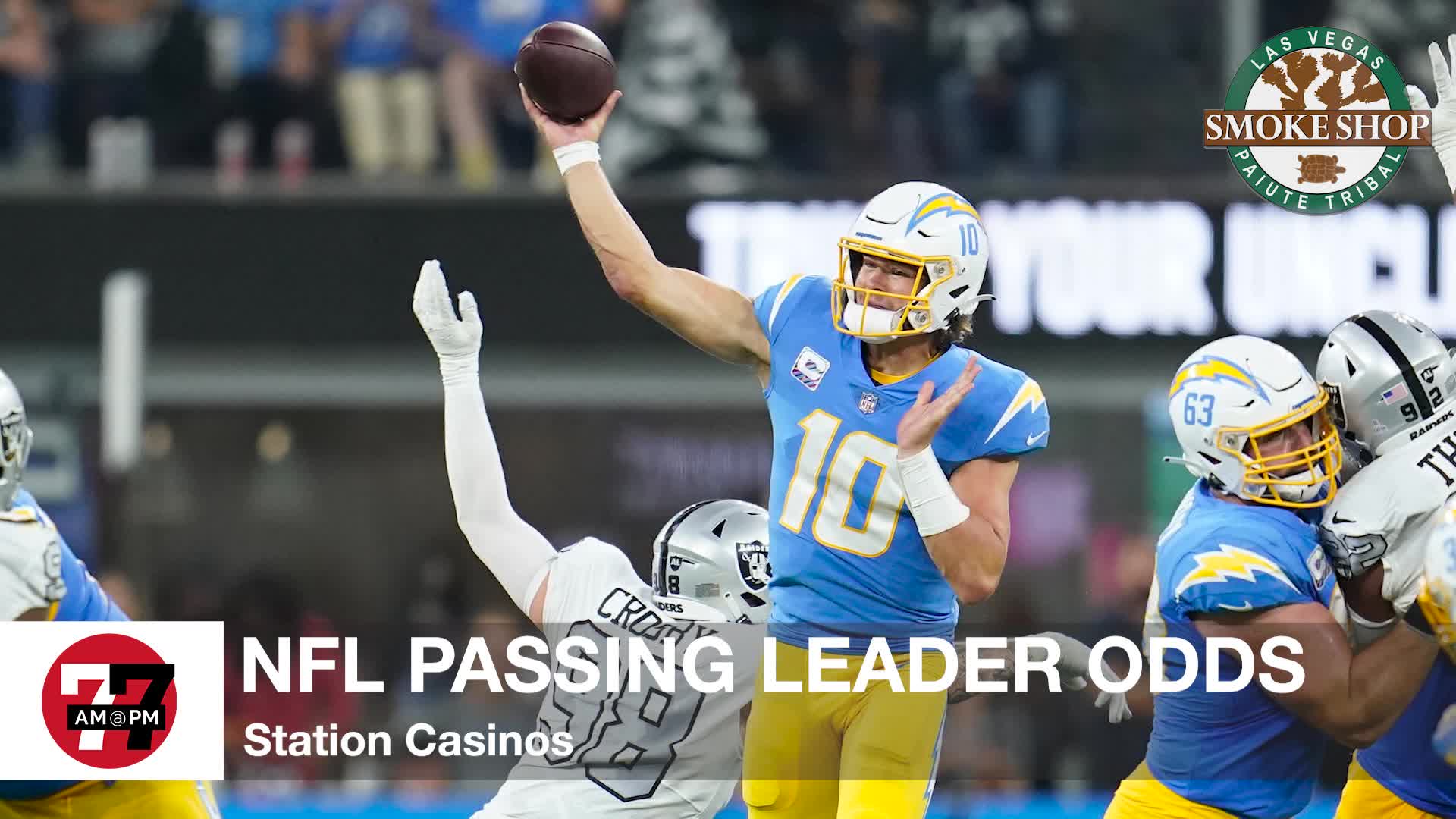 NFL Quarterback odds for Passing yards