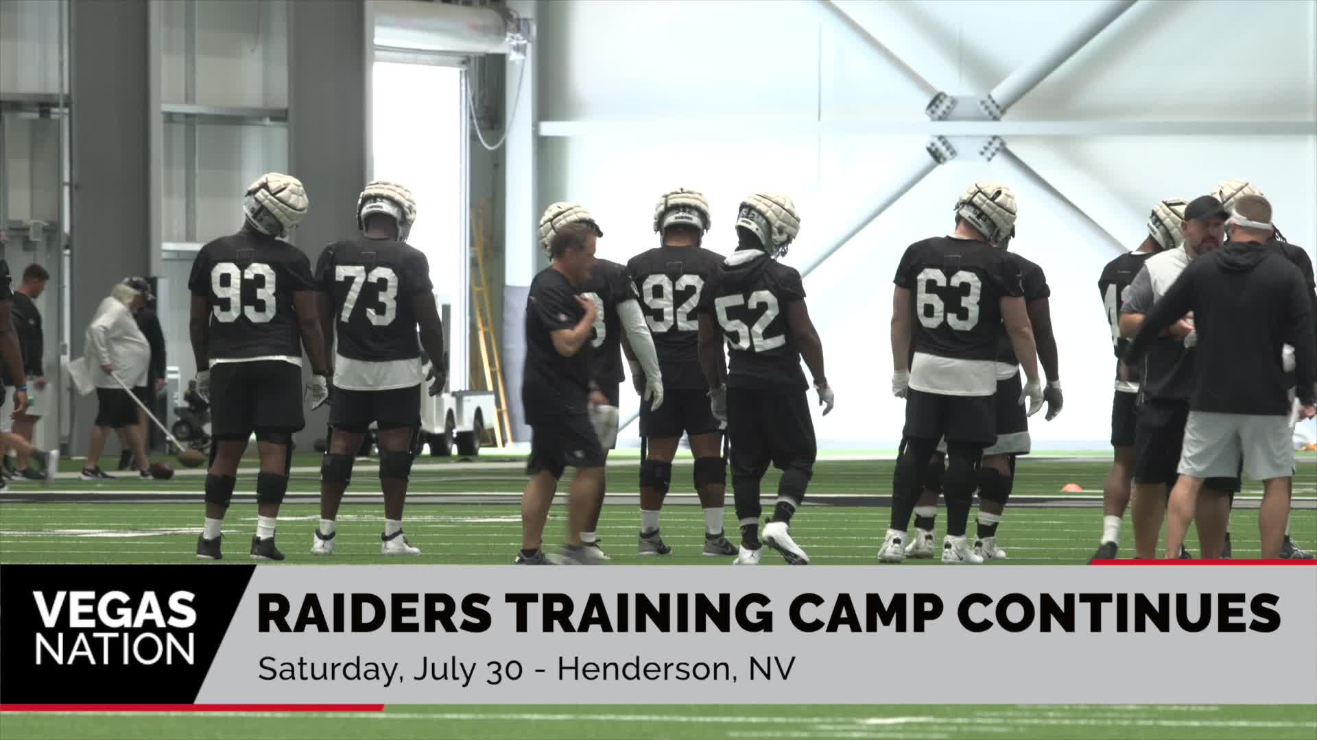 Sights and Sounds from Raiders Training Camp - Day 8