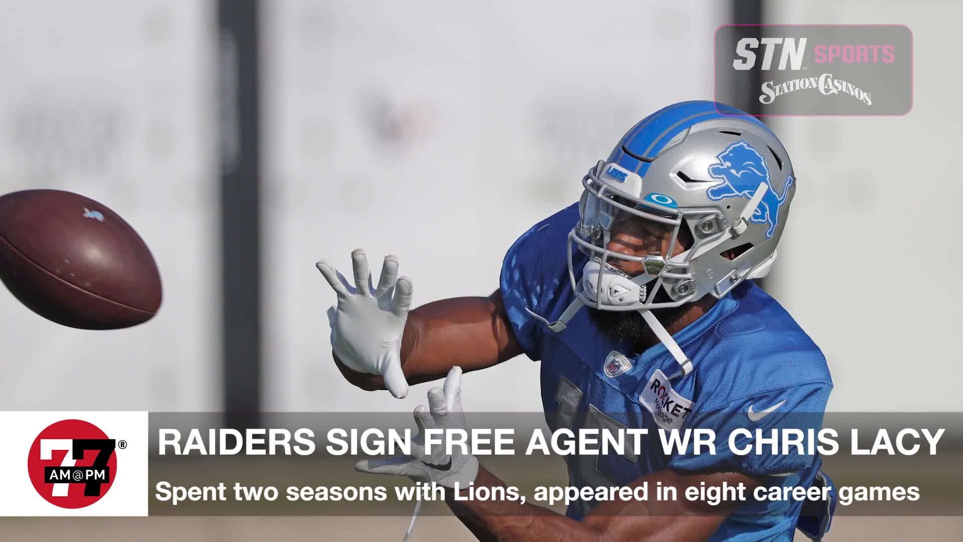 Raiders Sign free agent Chris Lacy