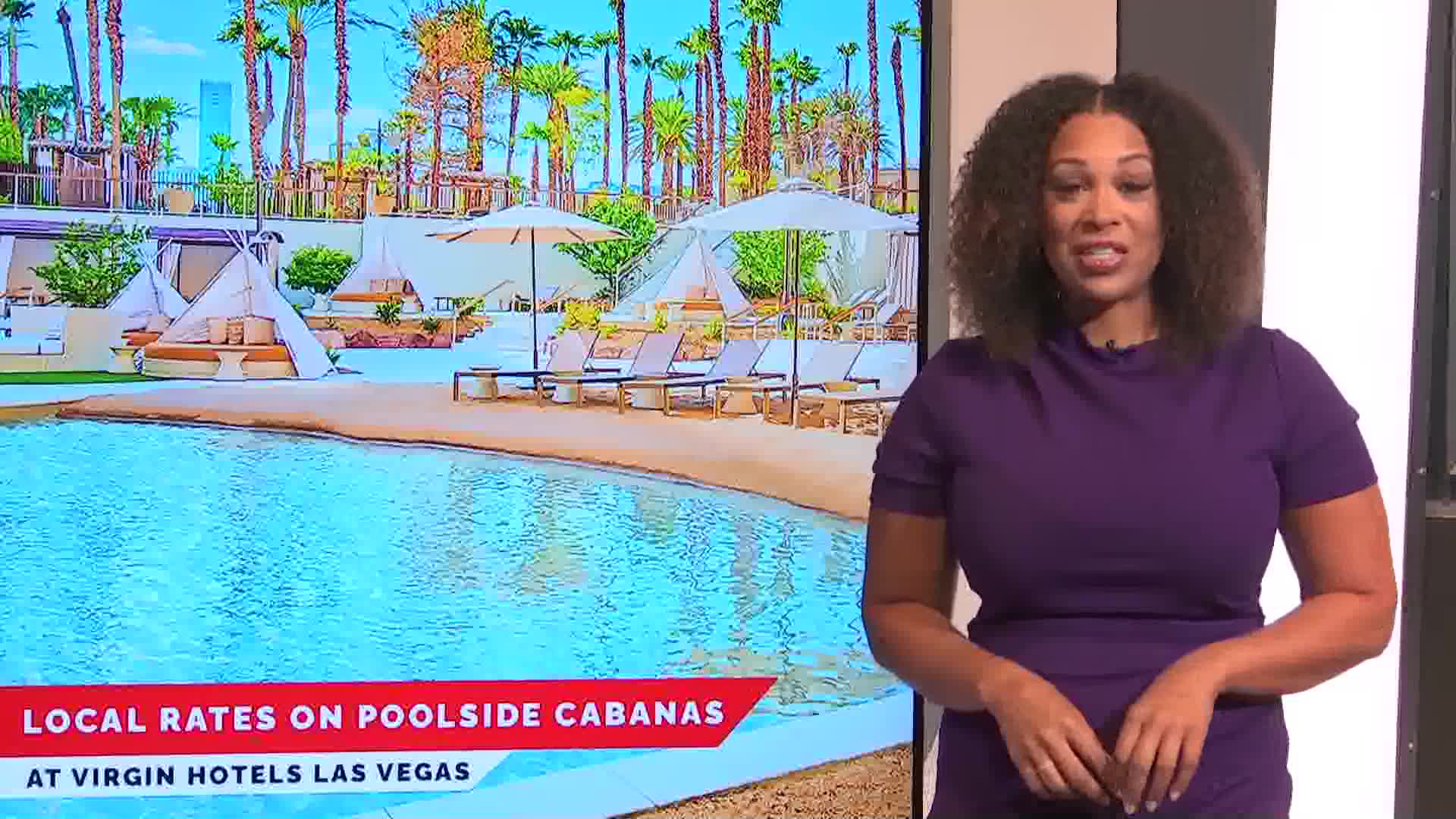 Local rates on poolside Cabanas