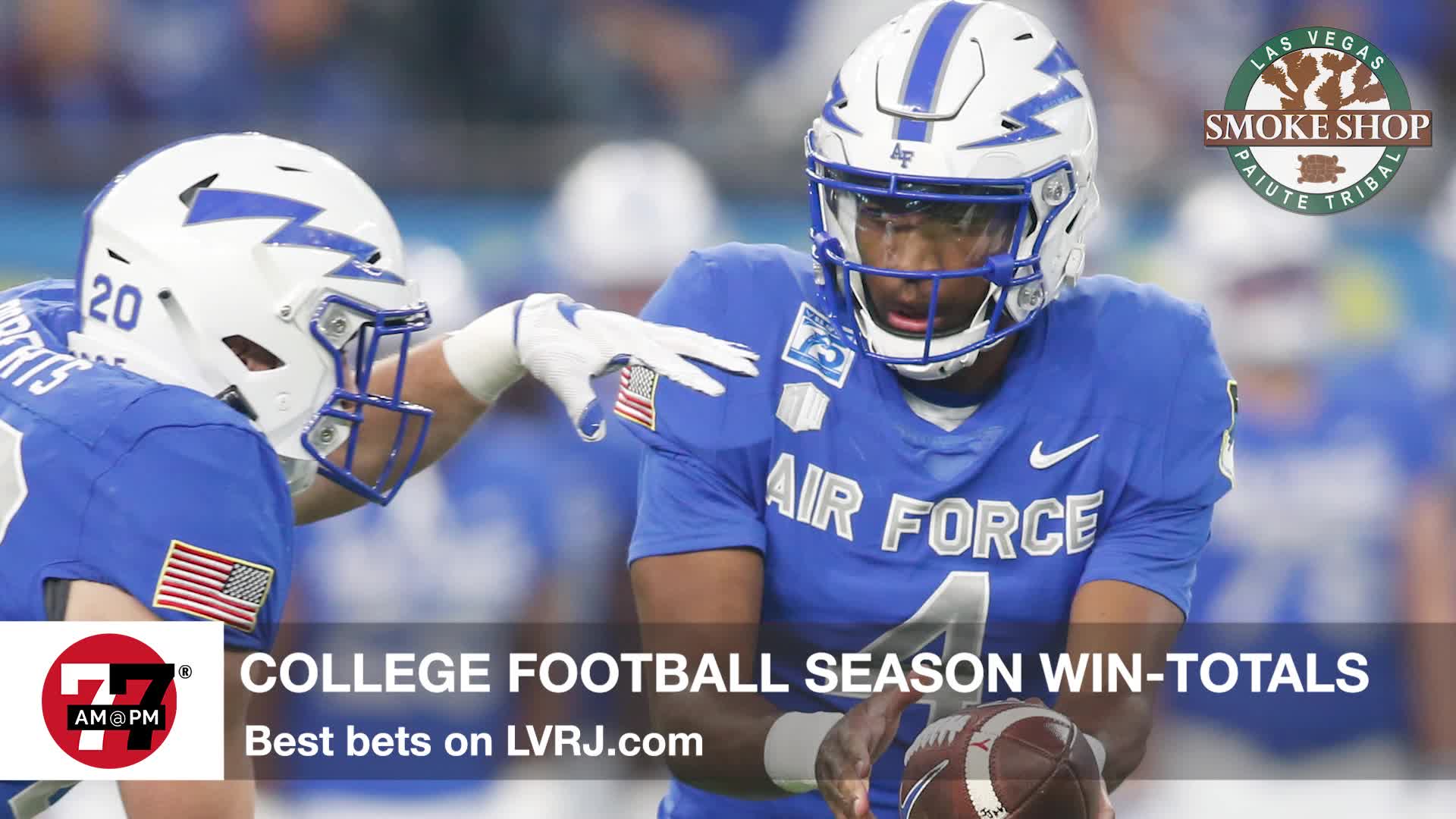 College football season win totals