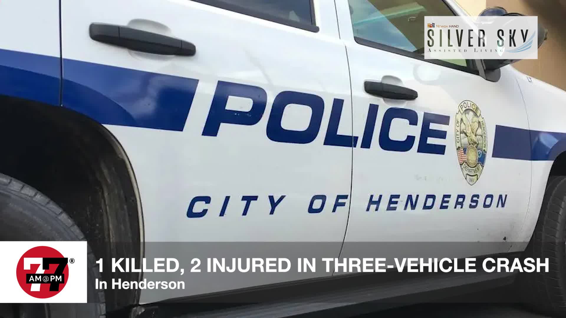 1 Killed and 2 injured in Henderson crash