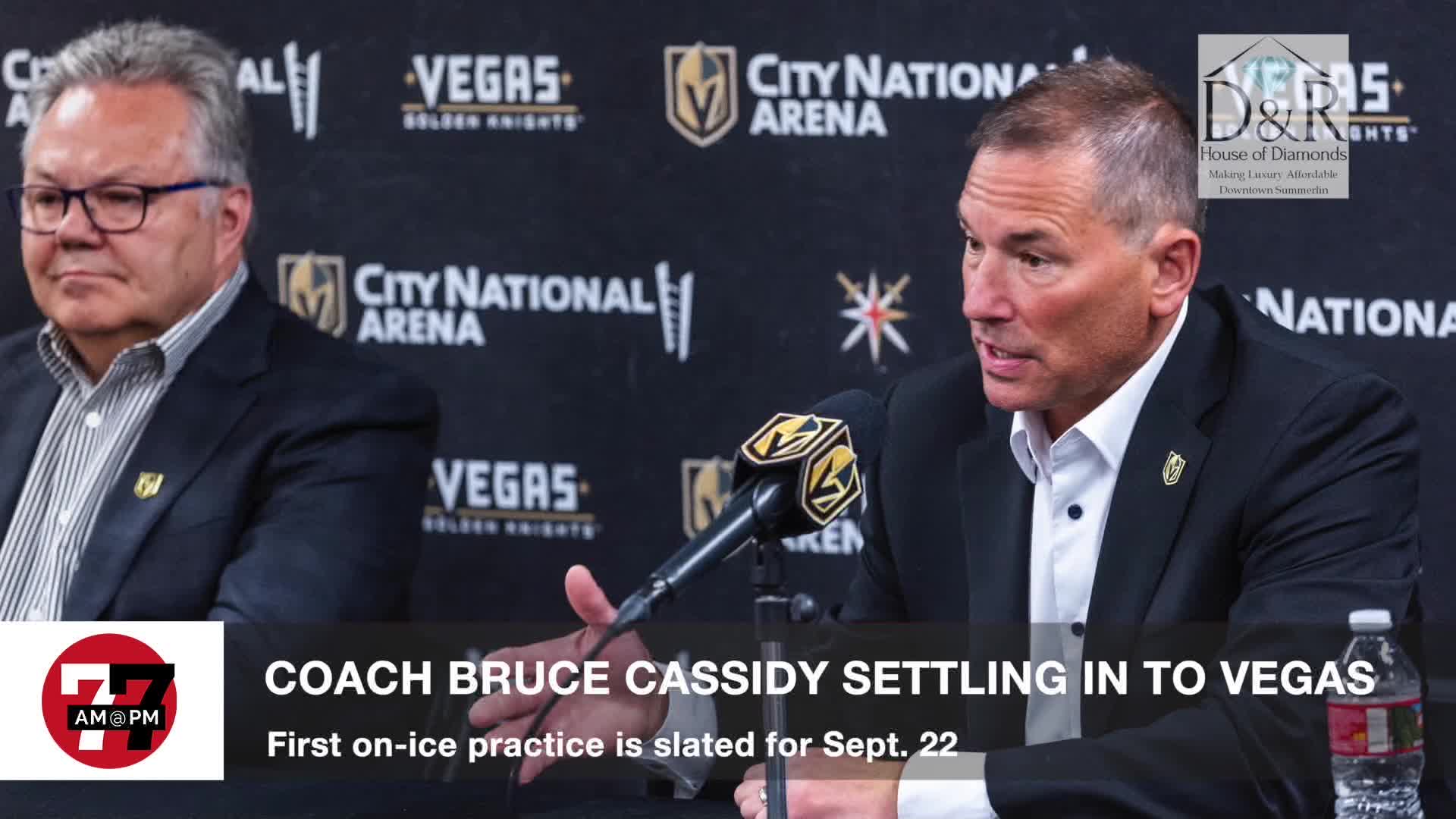 Golden Knights Coach Settling into Vegas