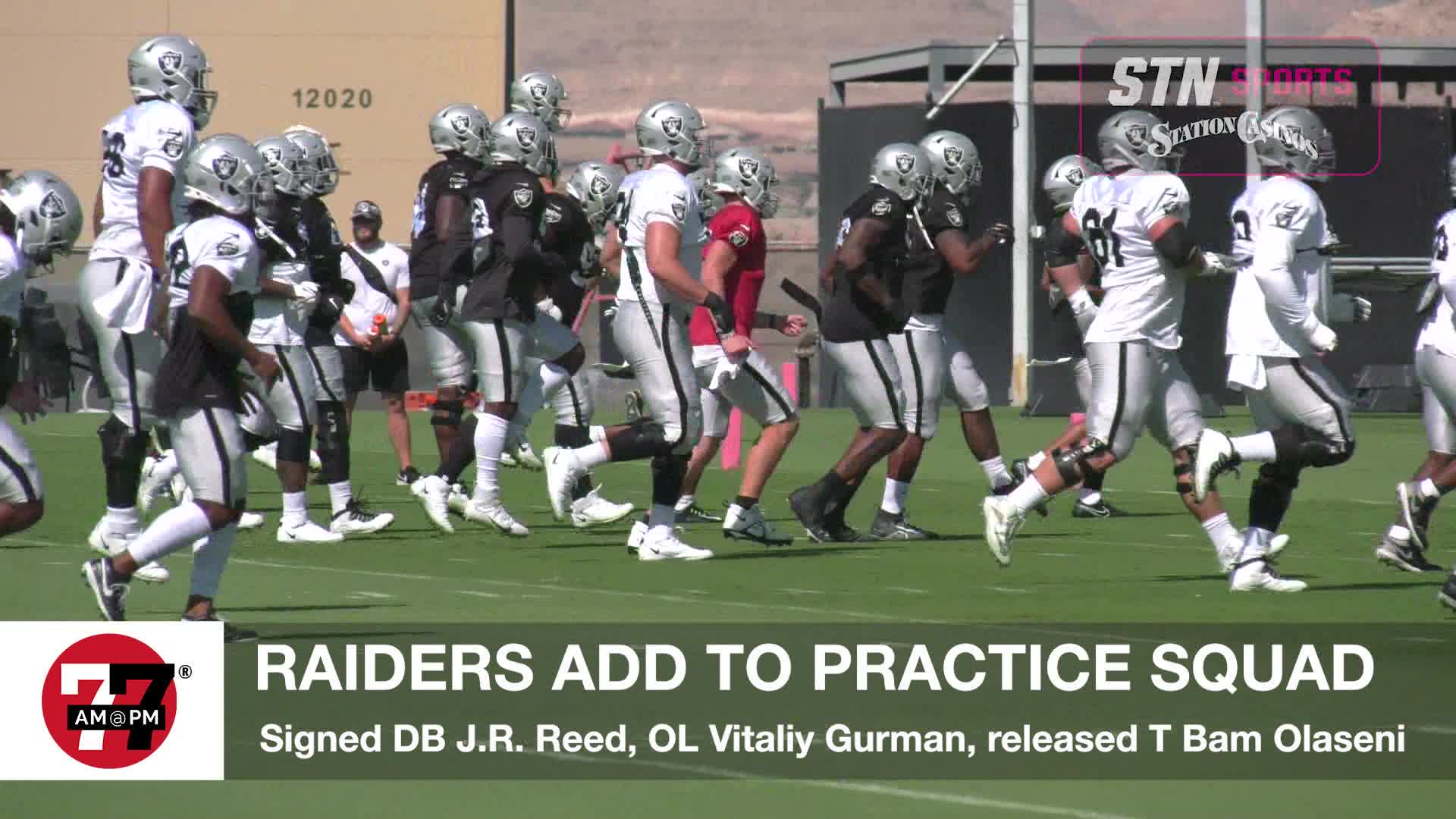 Raiders add to practice squad