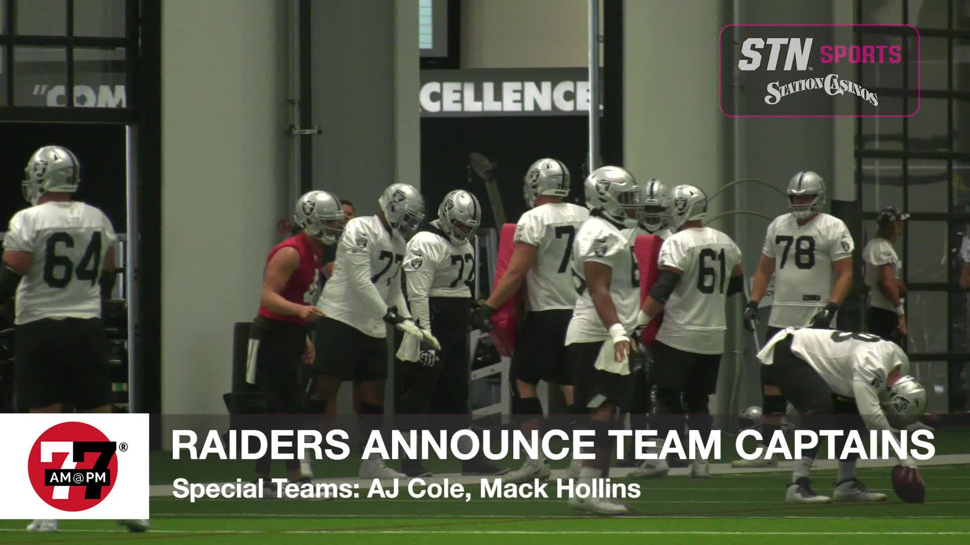 Raiders announce team captains for 2022 season