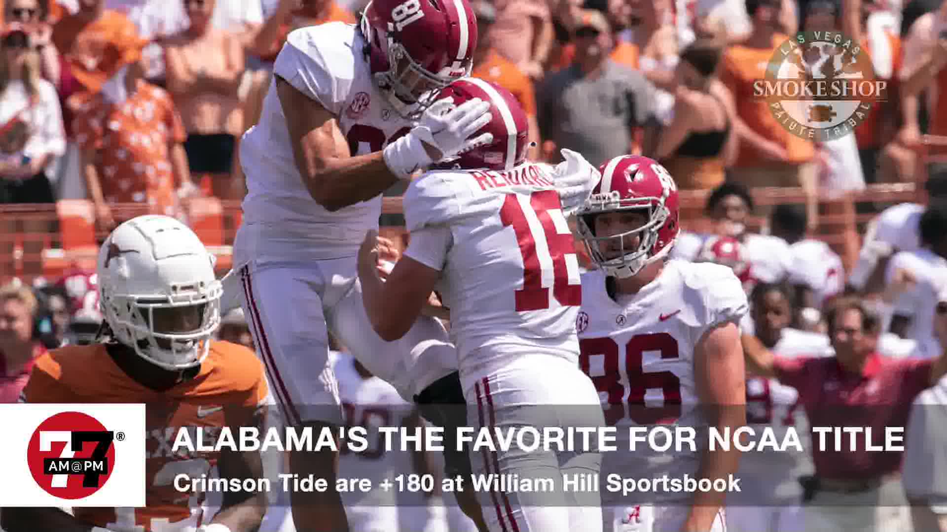 Alabama is the favorite for NCAA title