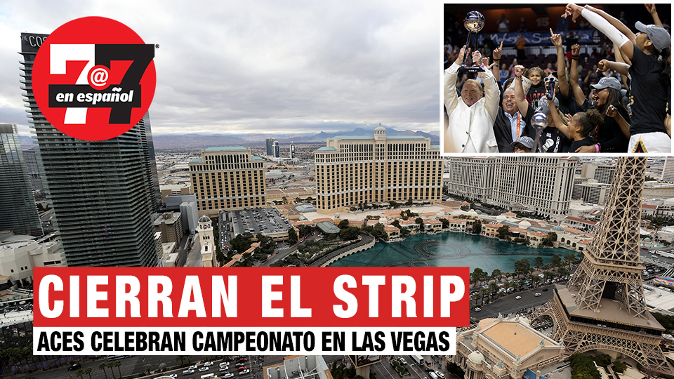 Desfile en Strip de Las Vegas celebrará a las campeonas de la WNBA