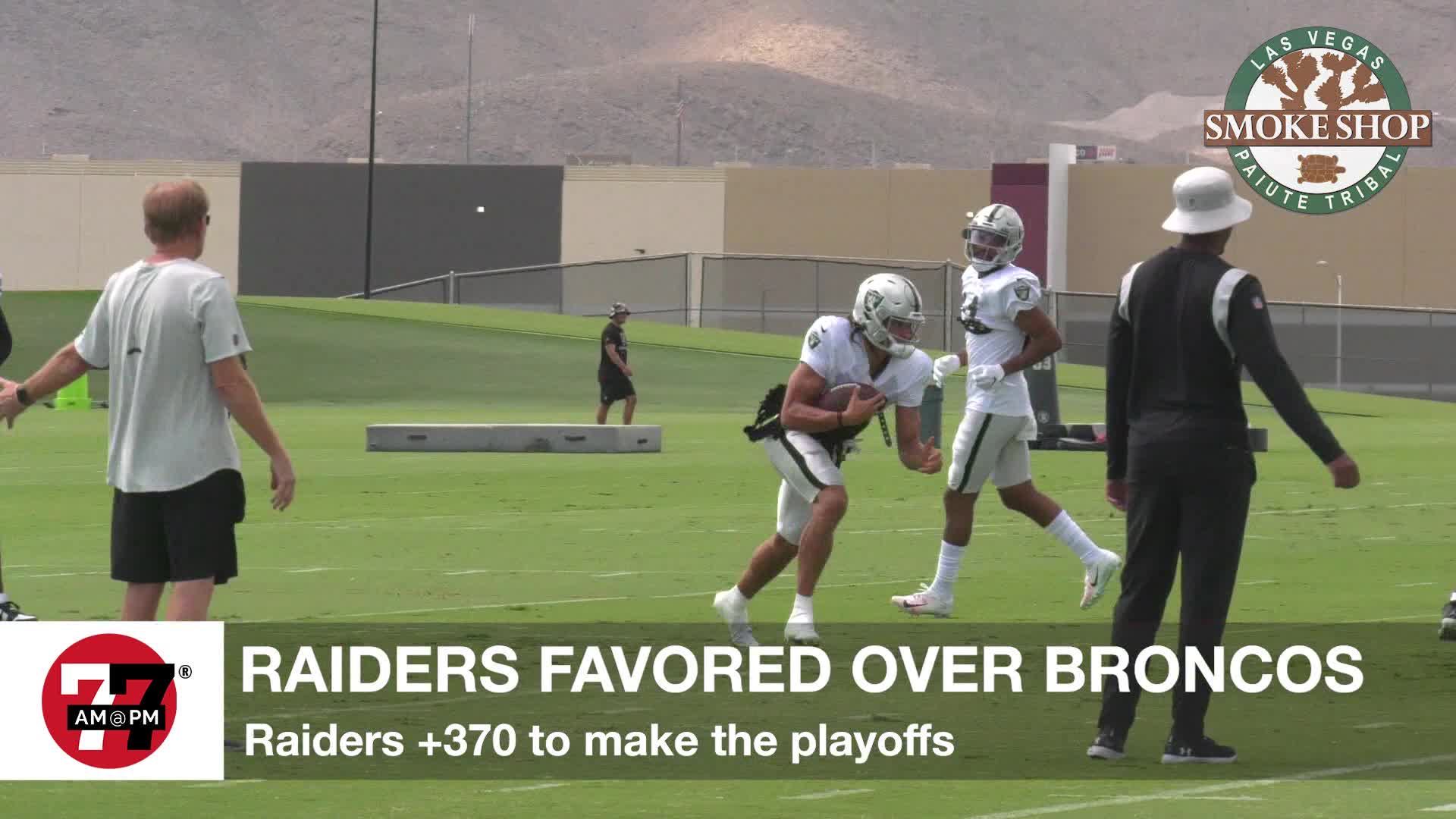 Raiders favored over Broncos