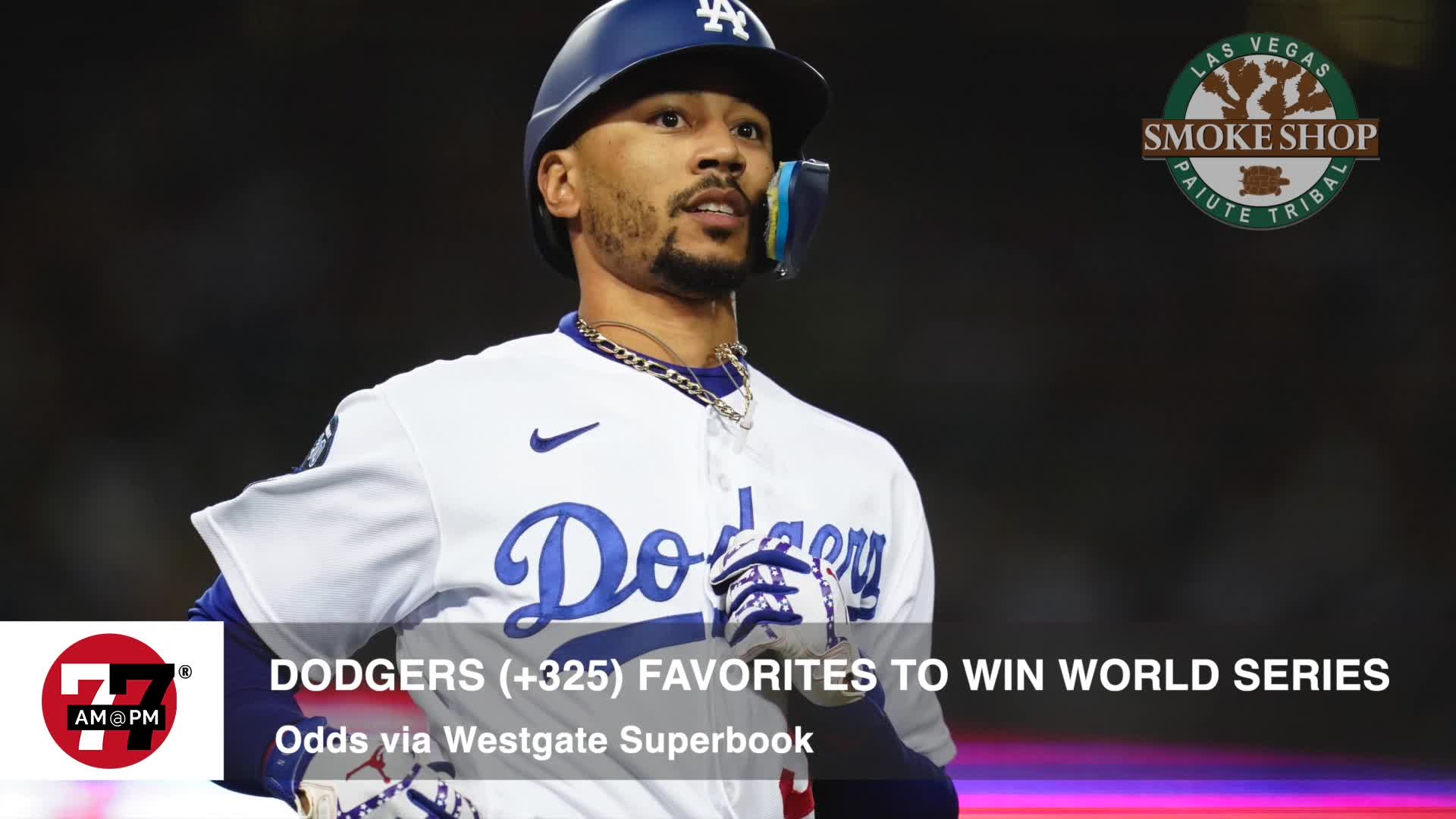 Dodgers +325 favorites to win world series