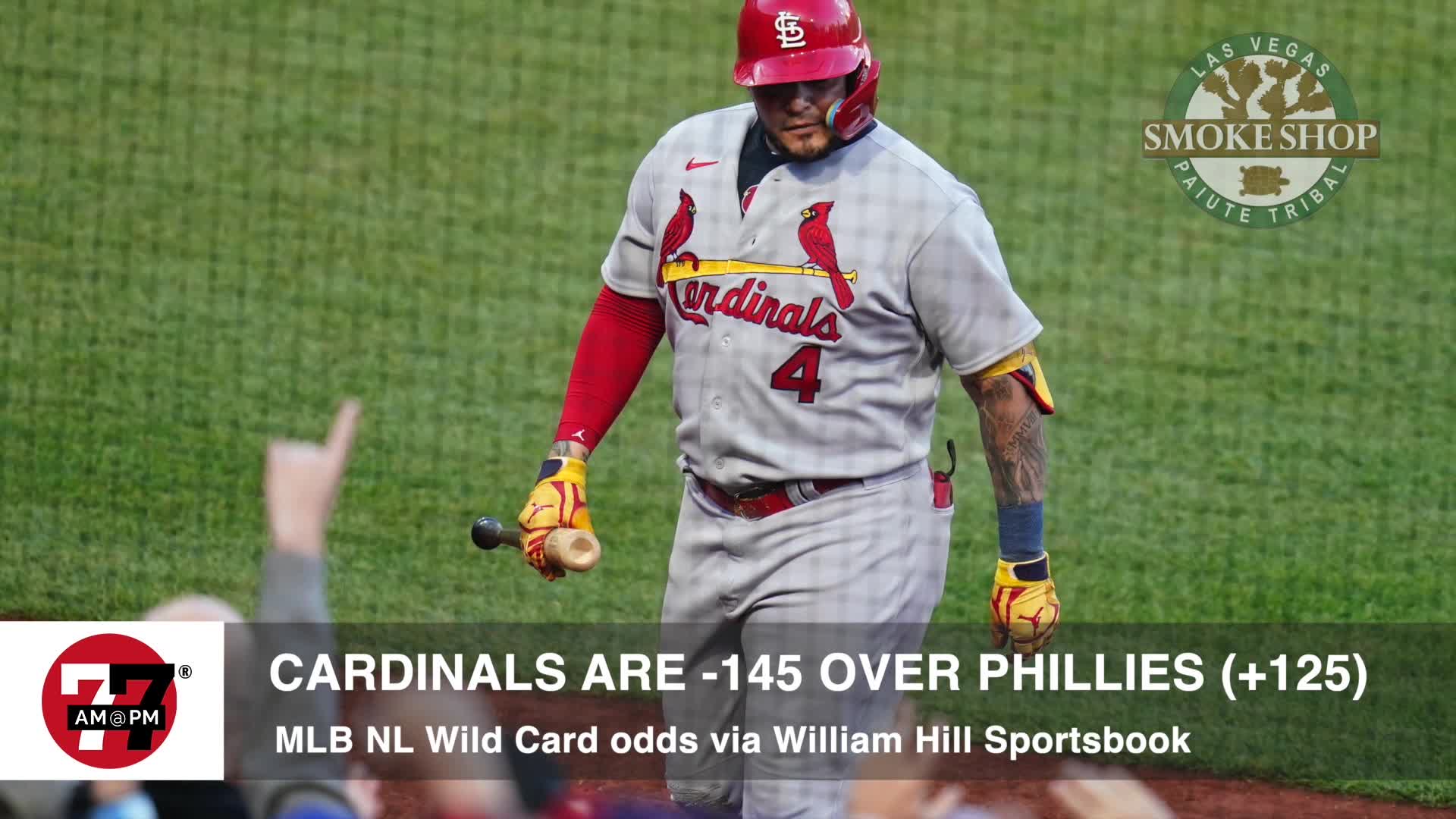 Cardinals are -145 over Phillies