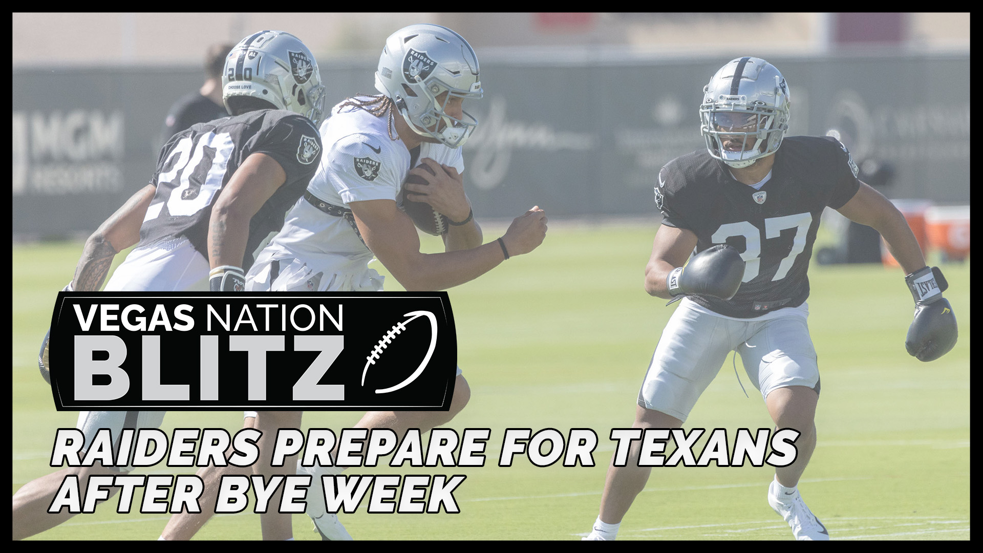 Raiders Prepare for Texans After Bye Week | Vegas Nation Blitz Ep. 6