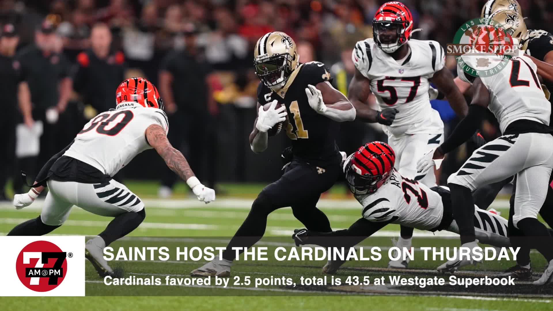 Saints host Cardinals on Thursday